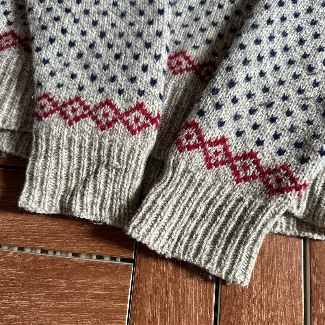 Northen Isle Australian fair-isle knit 상품이미지5