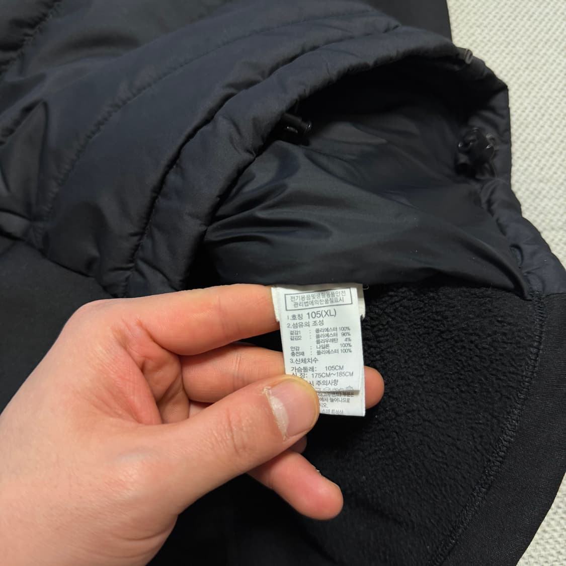 노스페이스 V-Motion 후드 패딩 자켓 상품이미지3