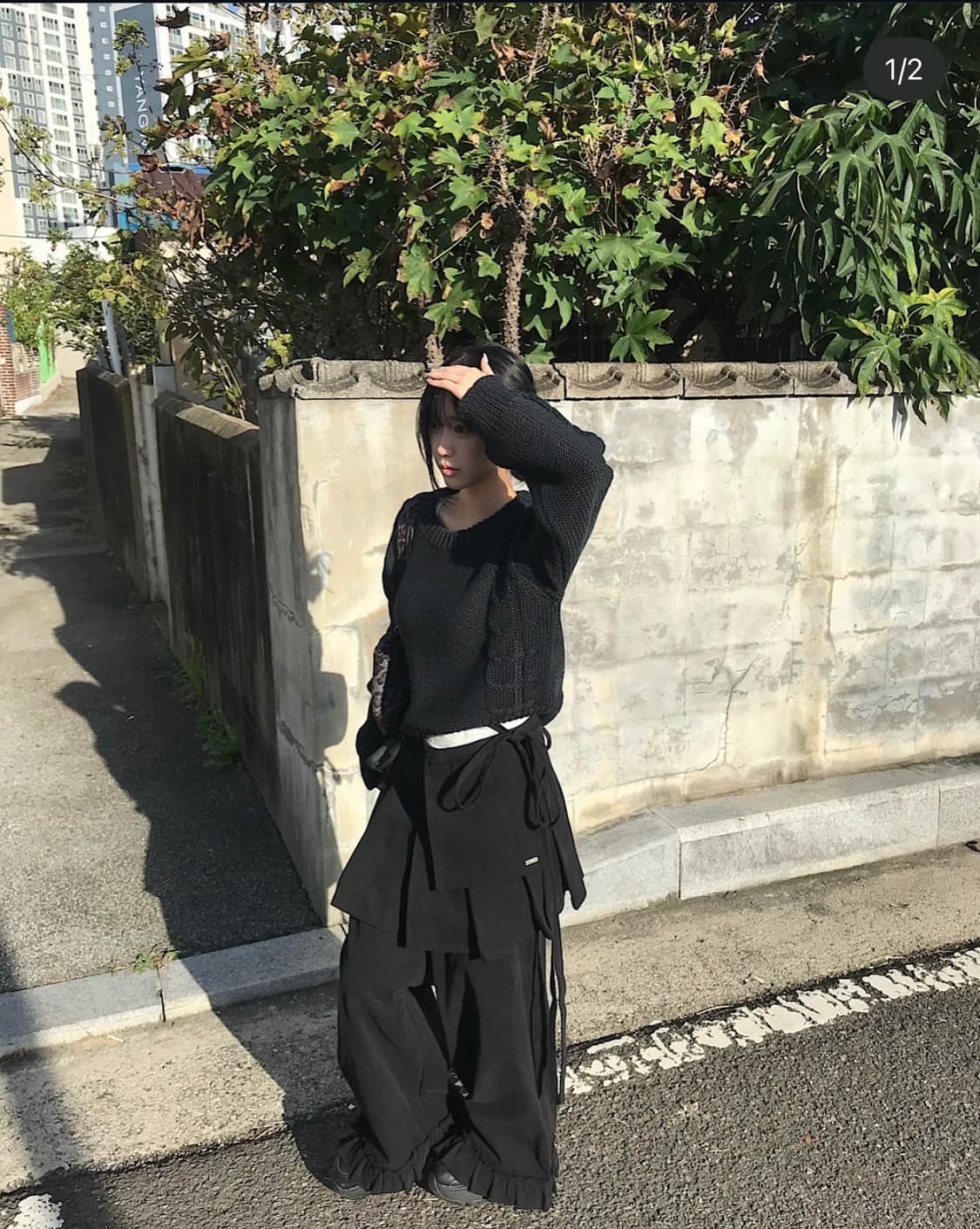 Kirev 랩스커트 상품이미지5