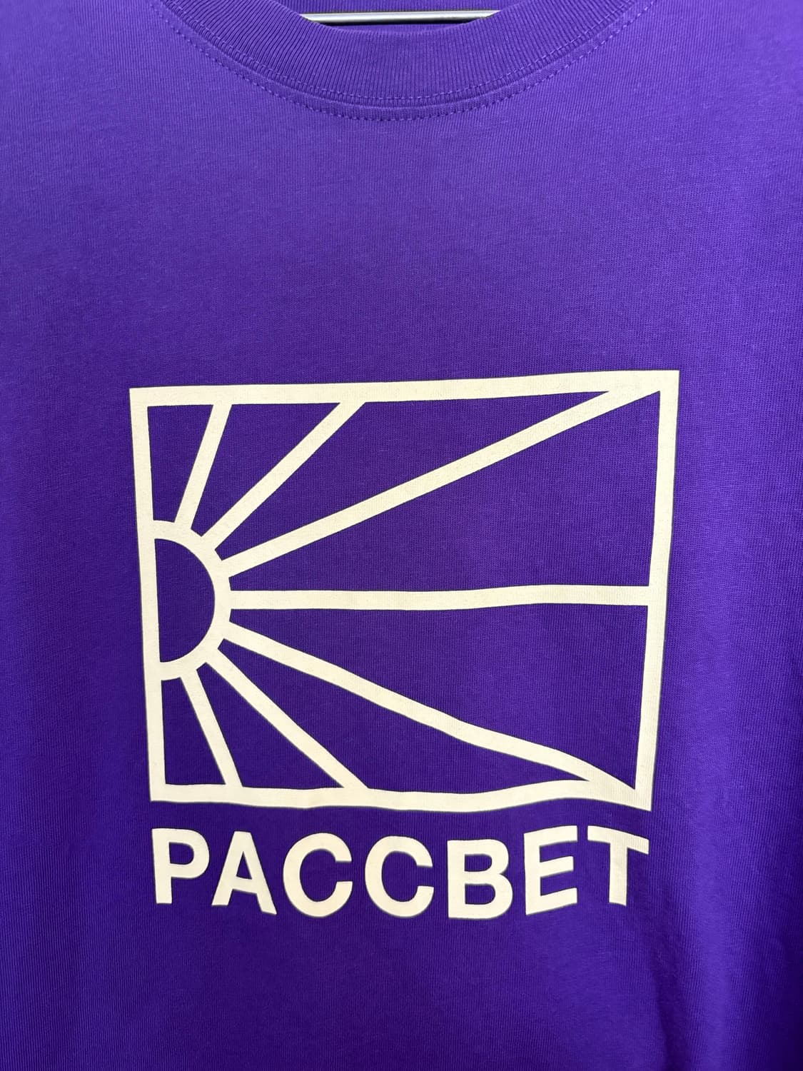 [M]라스벳 고샤 티셔츠 퍼플 상품이미지2