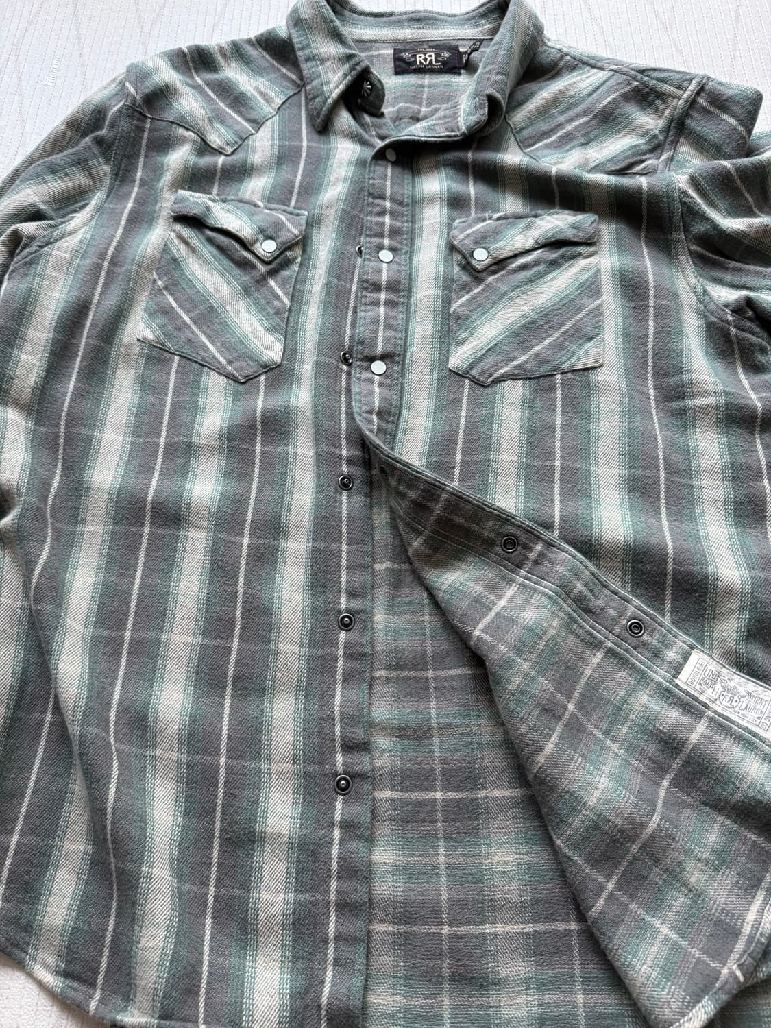 RRL웨스턴셔츠xl 상품이미지1