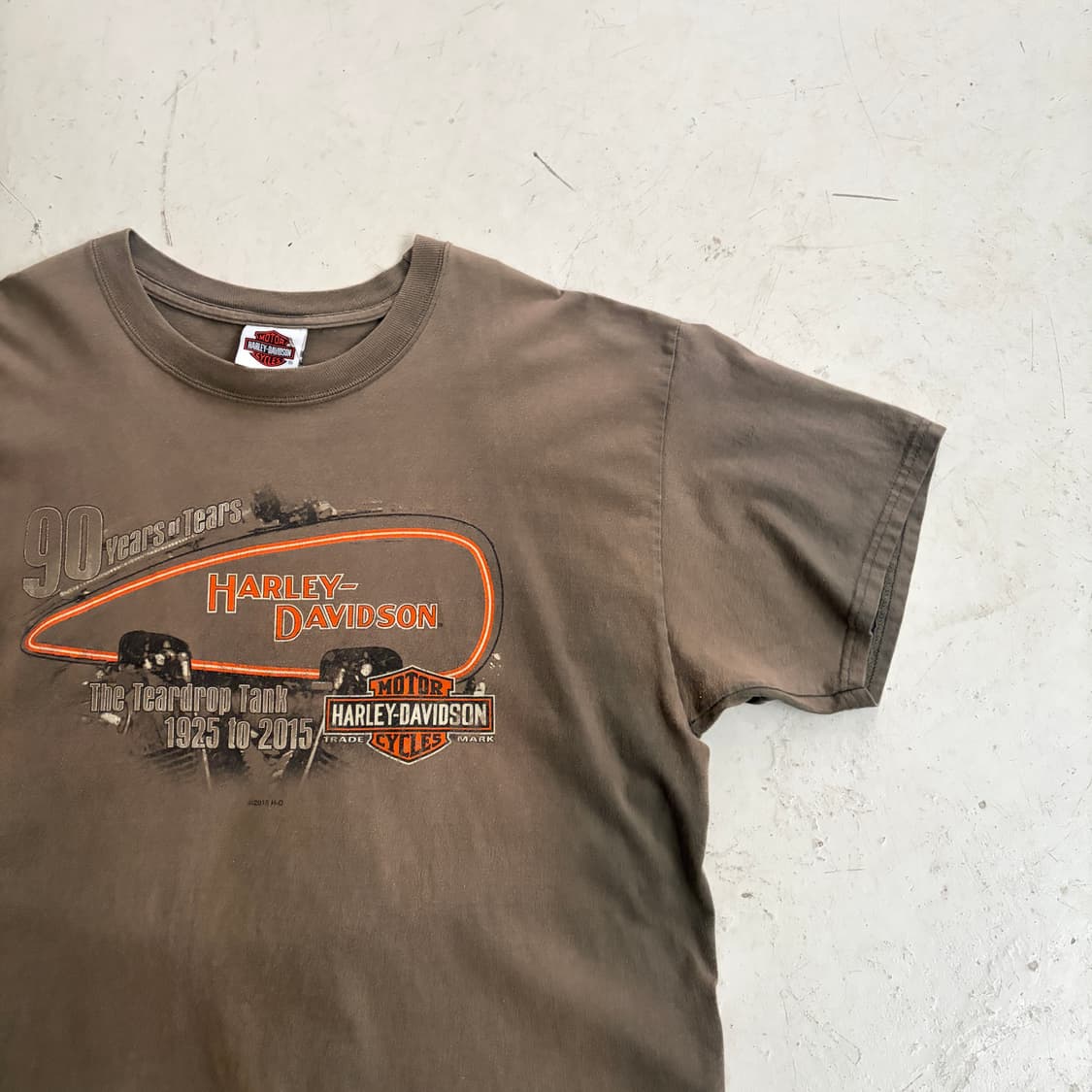 할리데이비슨 빈티지 반팔티 L 상품이미지3