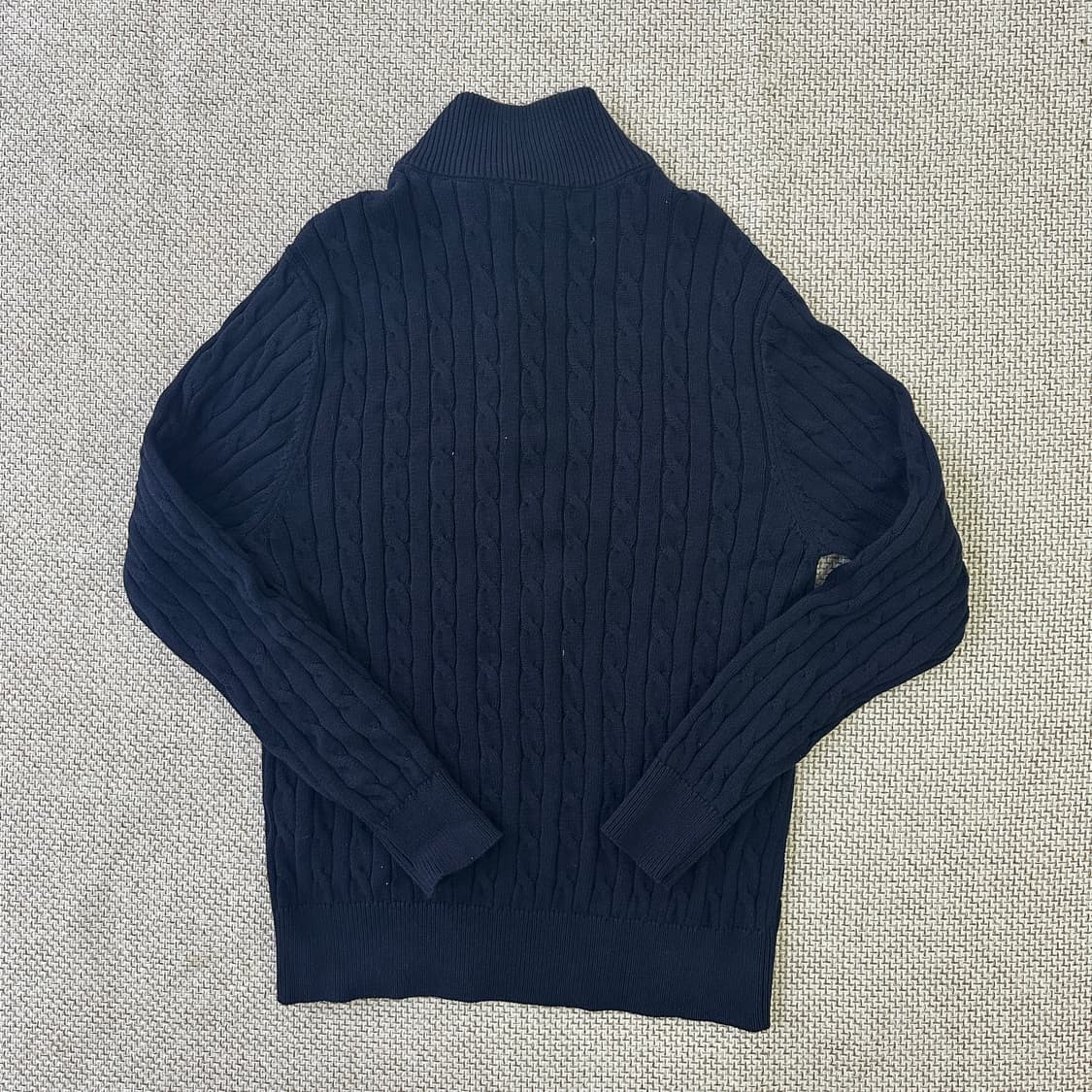 L 유에스폴로 케이블 니트 코튼 0413D 상품이미지4