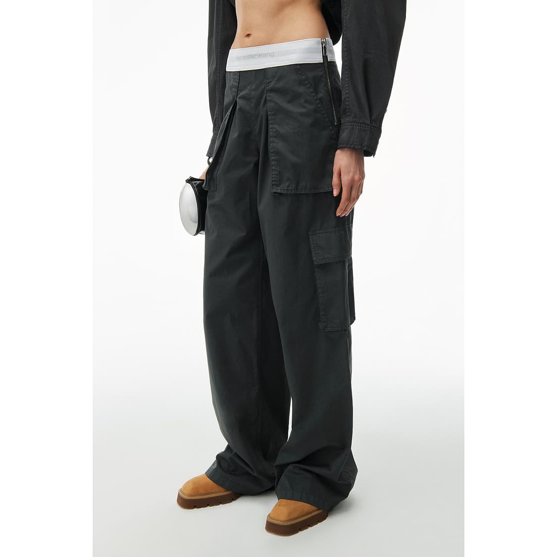 알렉산더왕 로고 밴딩 카고 팬츠 상품이미지1