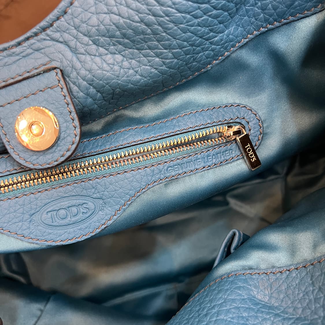 TODS 레더 토트백 상품이미지9