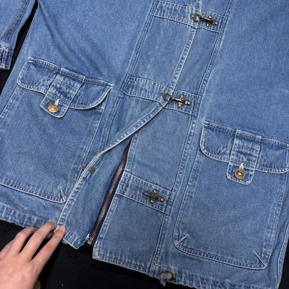 105 WEEKEND EDITION 데님 파이어맨 자켓 상품이미지3