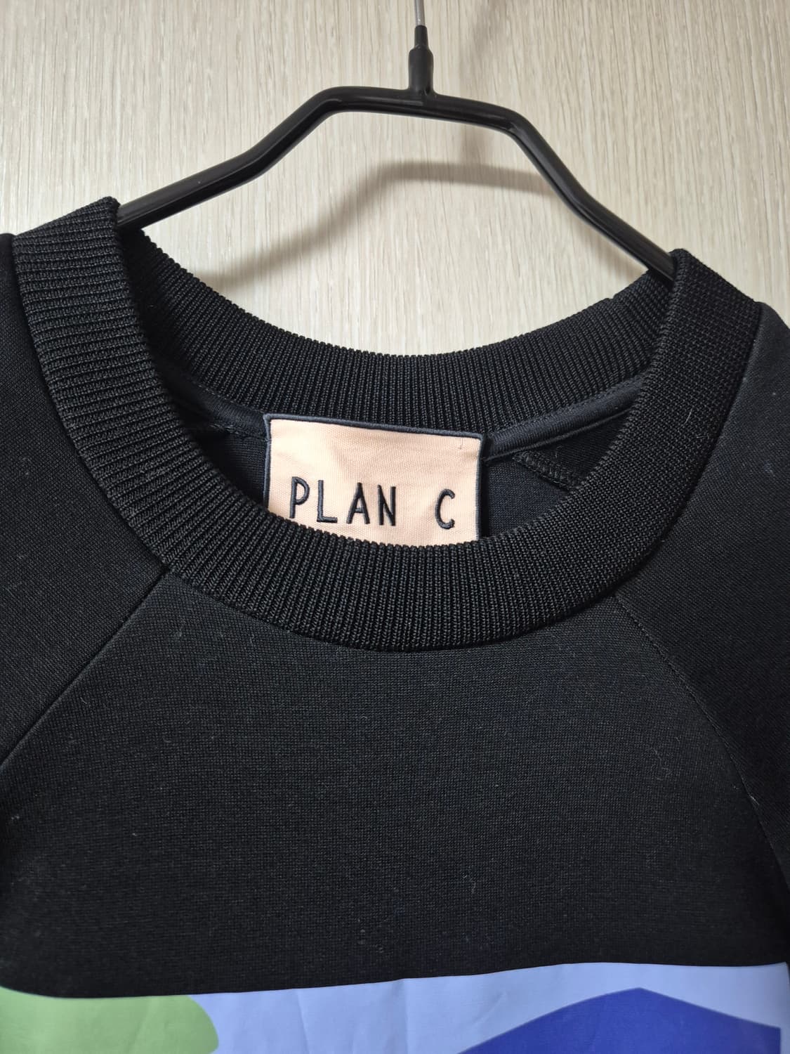 (정품) 플랜씨 맨투맨 여성 프린팅 맨투맨 4  PLAN C 상품이미지4