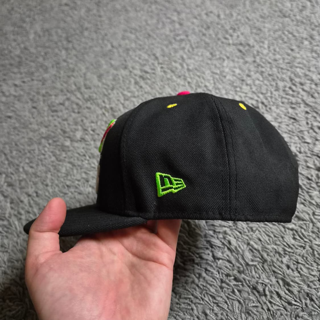 뉴에라 모자 59fifty mtv yo raps 7 5/8 힙합 빈티지캡 상품이미지5