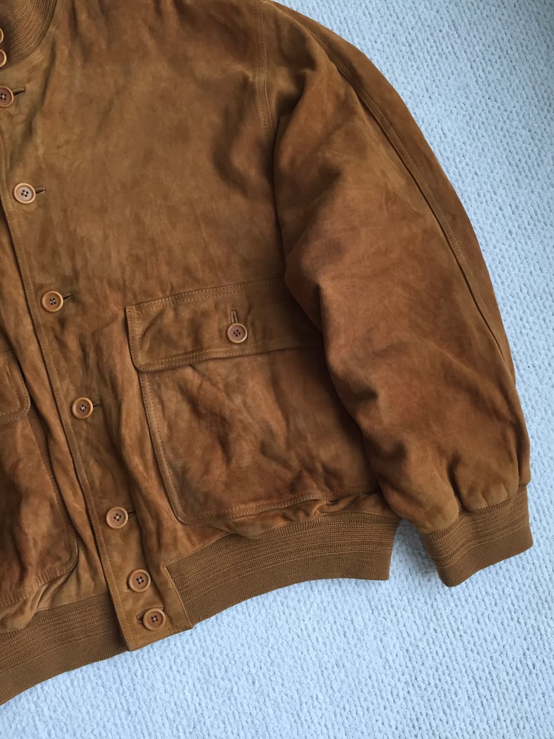 80’s 헤비 고트 스웨이드 a1 자켓 상품이미지3