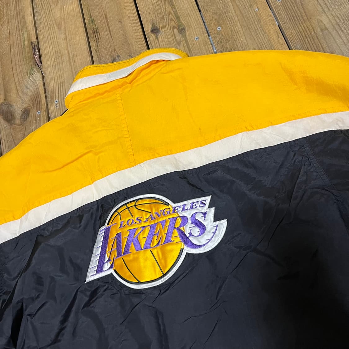 빈티지 스타터 레이커스 올드스쿨 잠바 상품이미지2