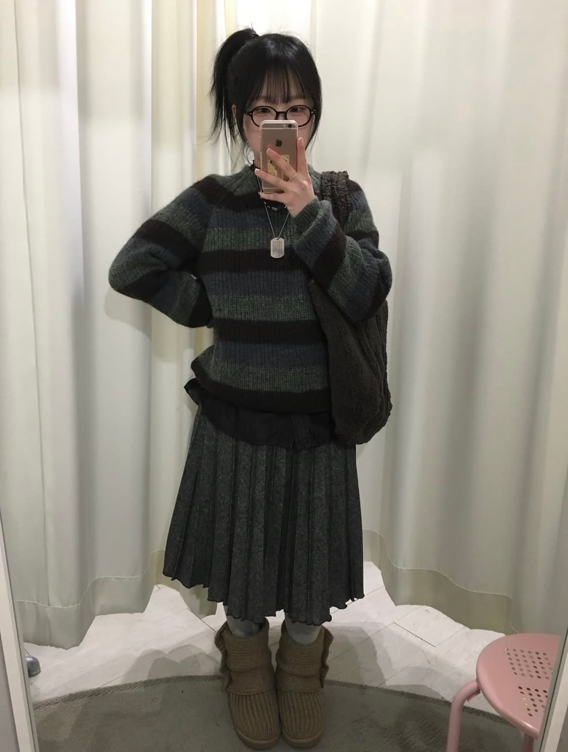 뽀글이 숄더백 상품이미지5