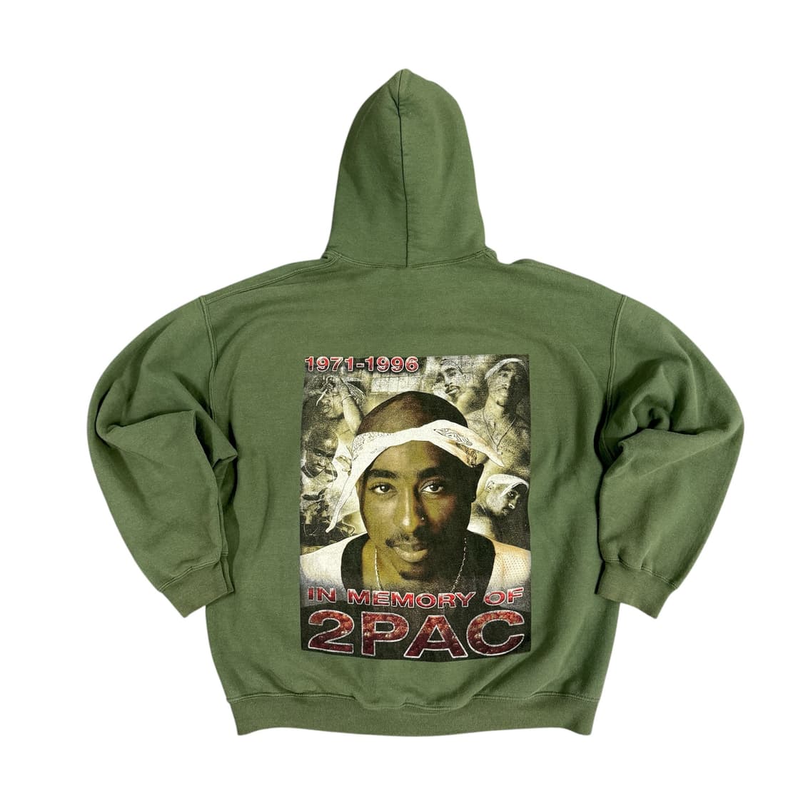 빈티지 90s 투팍 메모리얼 후드 Tupac Memorial Hoodie 상품이미지1
