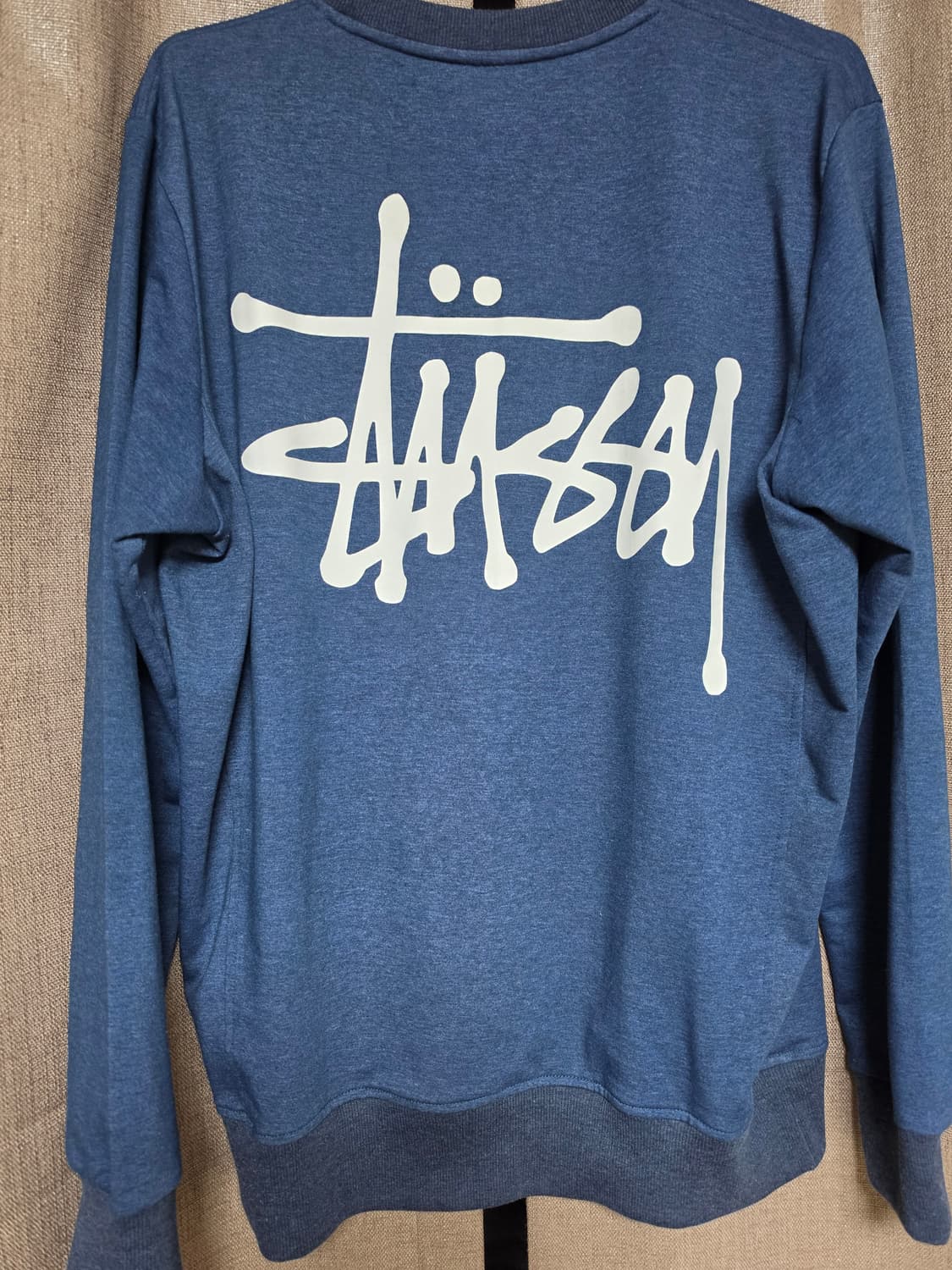 스투시블루맨투맨 L 상품이미지5