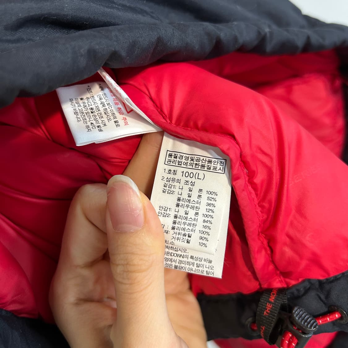 노스페이스 남성 써밋시리즈 800필 구스다운 패딩 100 상품이미지4