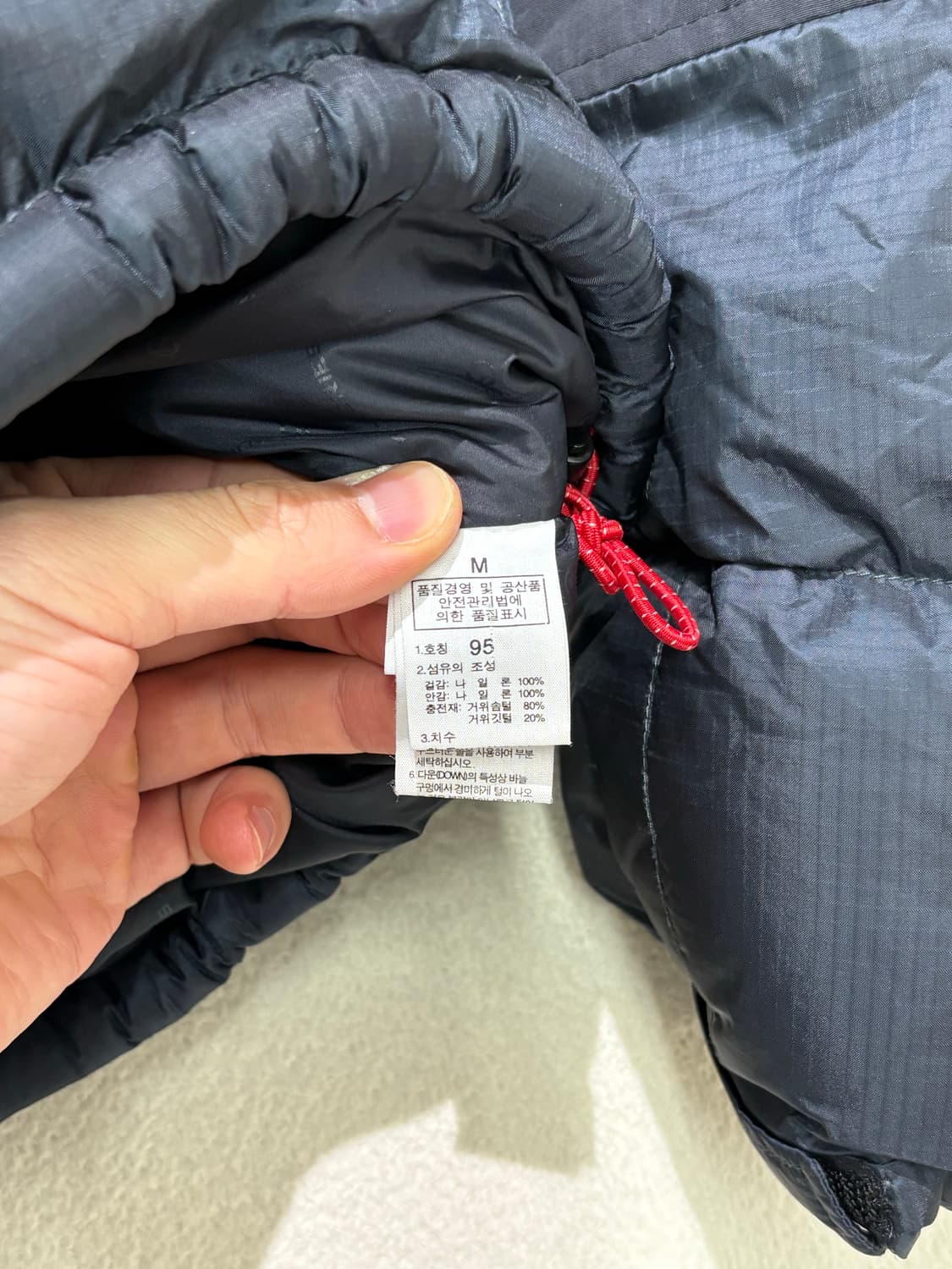 노스페이스 써밋 드라이로프트 눕시 패딩 95-100 상품이미지2