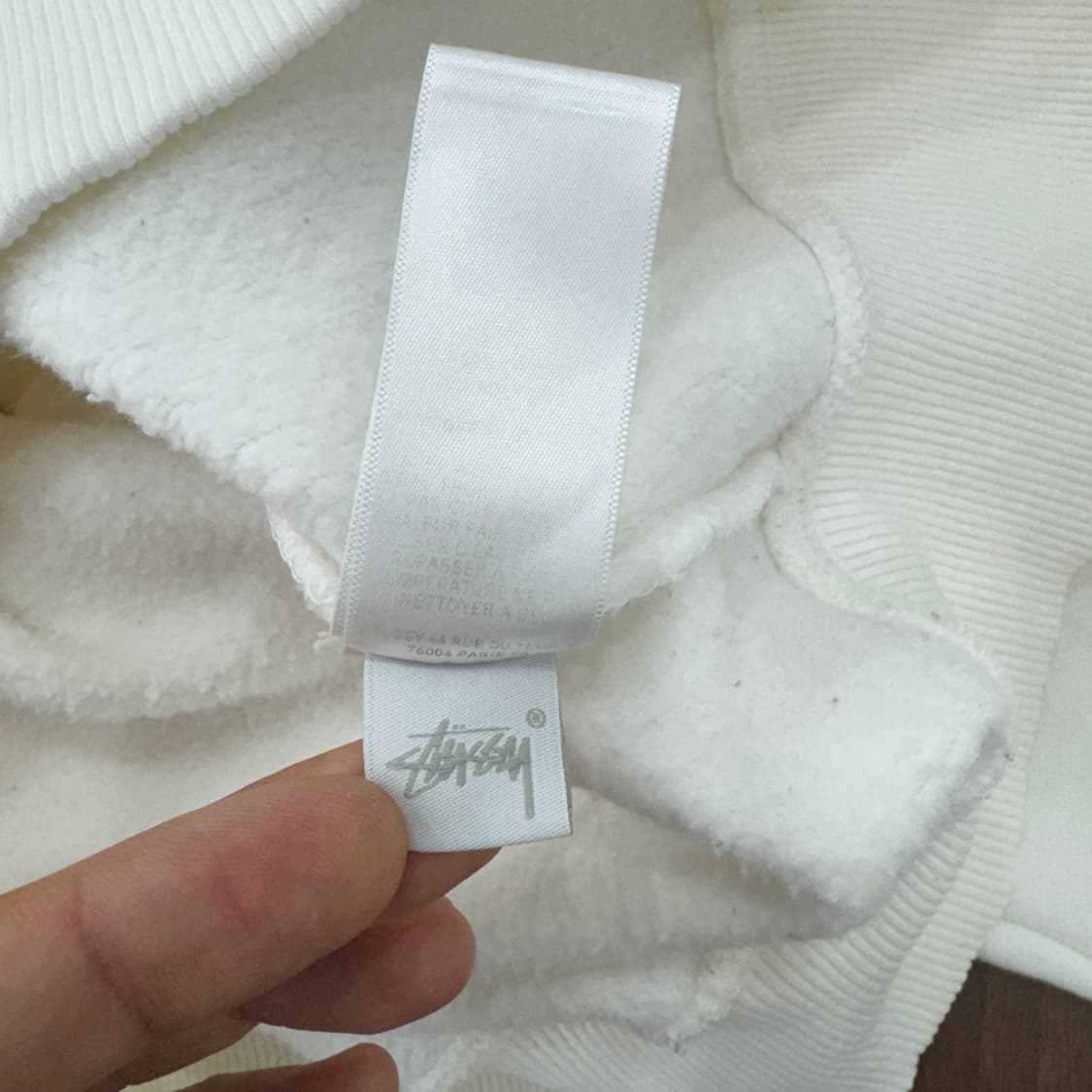 S(100) Stussy 스투시 빅로고 후드 집업  상품이미지10