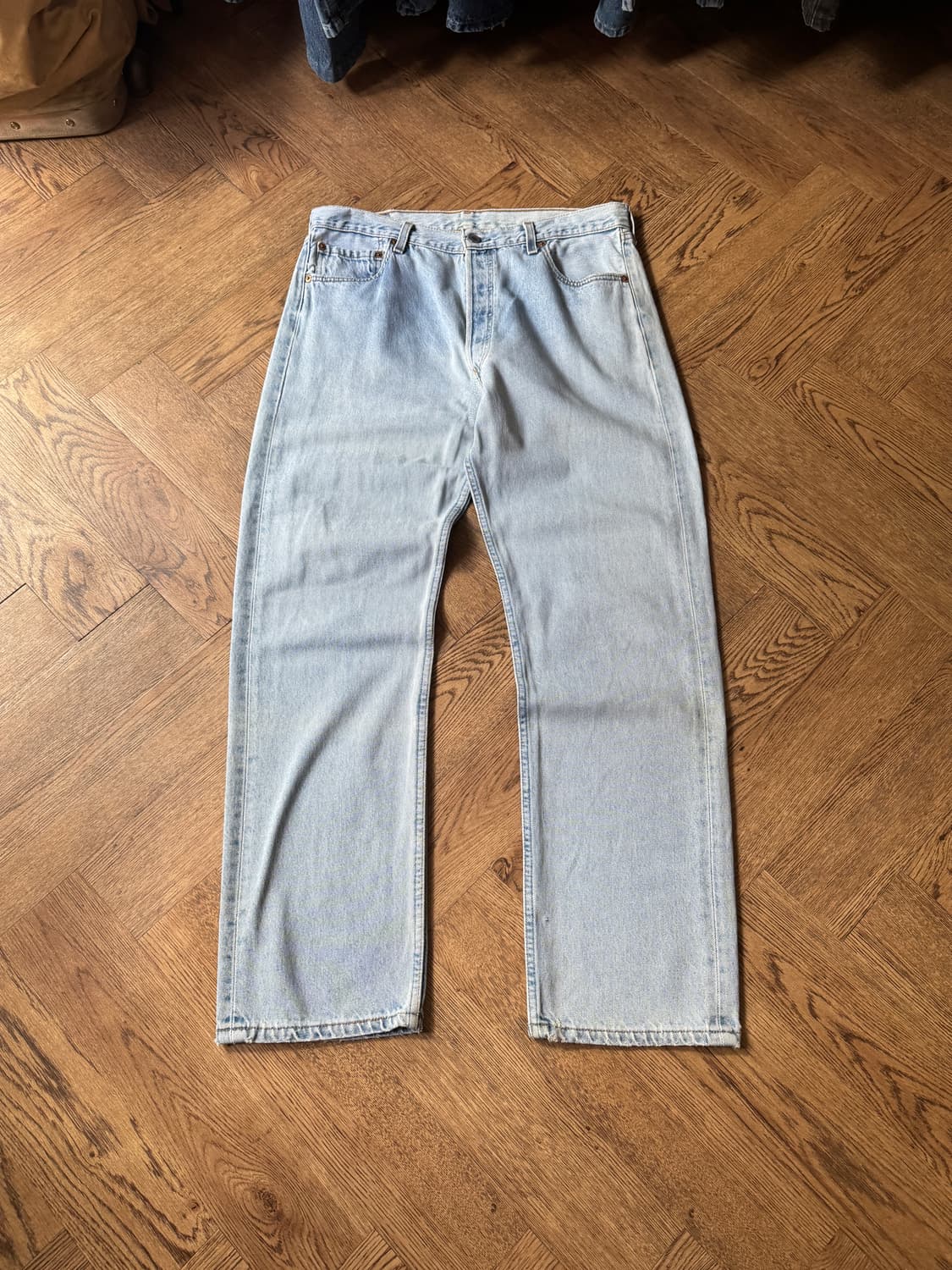 [36]90's 리바이스 Made in USA 501 데님 팬츠 상품이미지2
