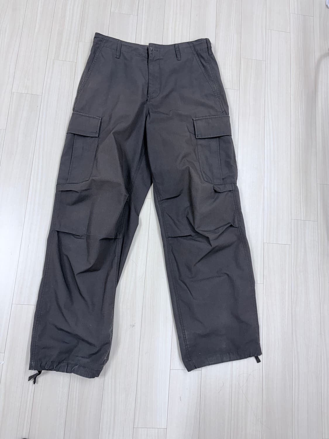 무신사 스탠다드 립스탑 파라슈트 카고 팬츠, 무탠다드 상품이미지4