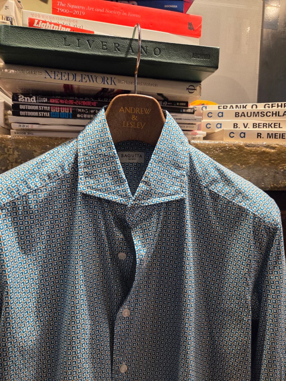 이탈리아 브랜드 바구타 셔츠 상품이미지8