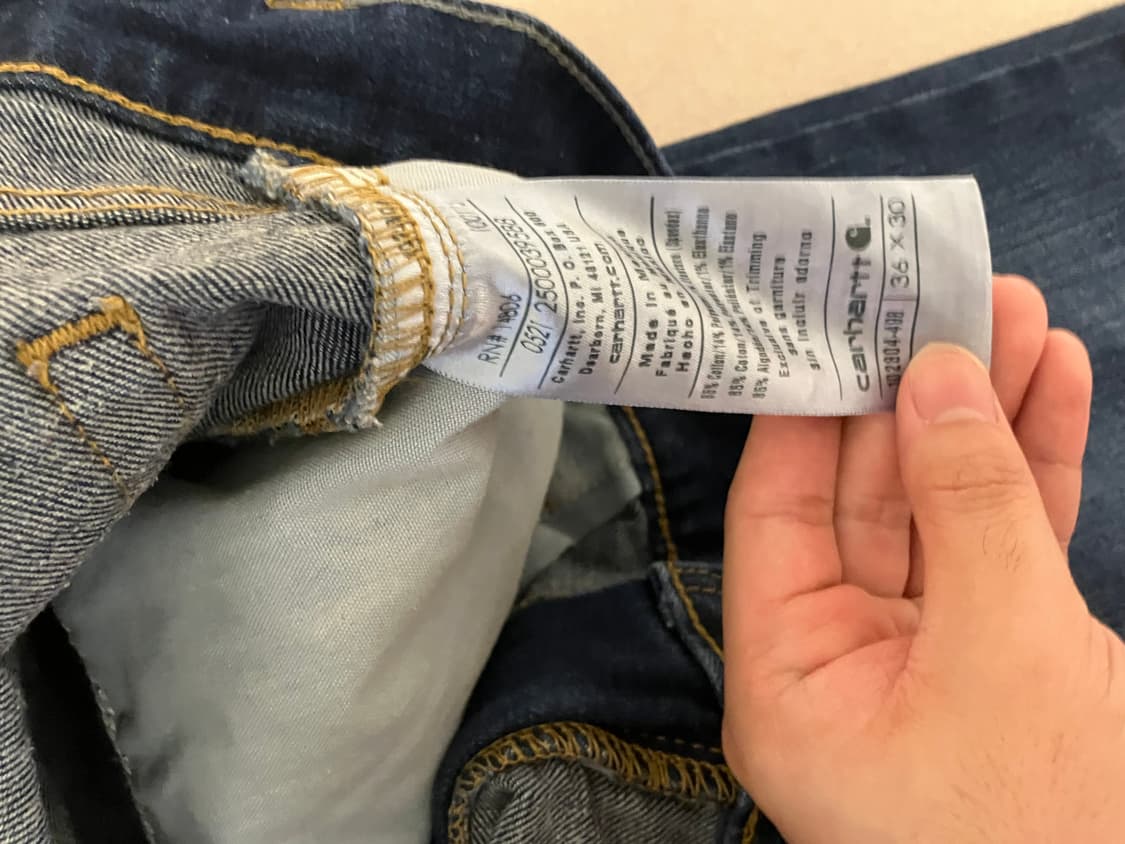 Carhartt denim pants 상품이미지4