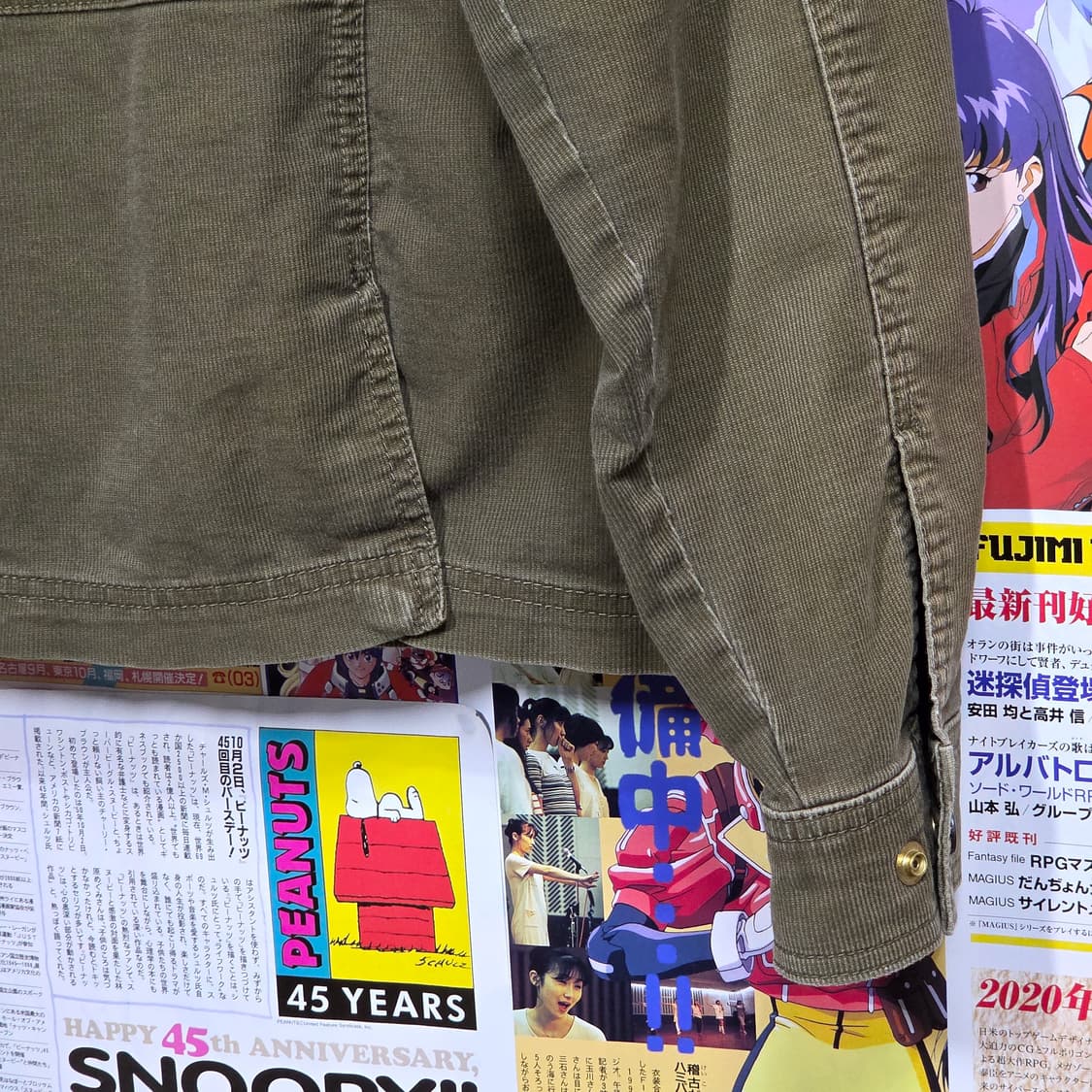 JPN 카키 라이더 무드 코튼 자켓 상품이미지8