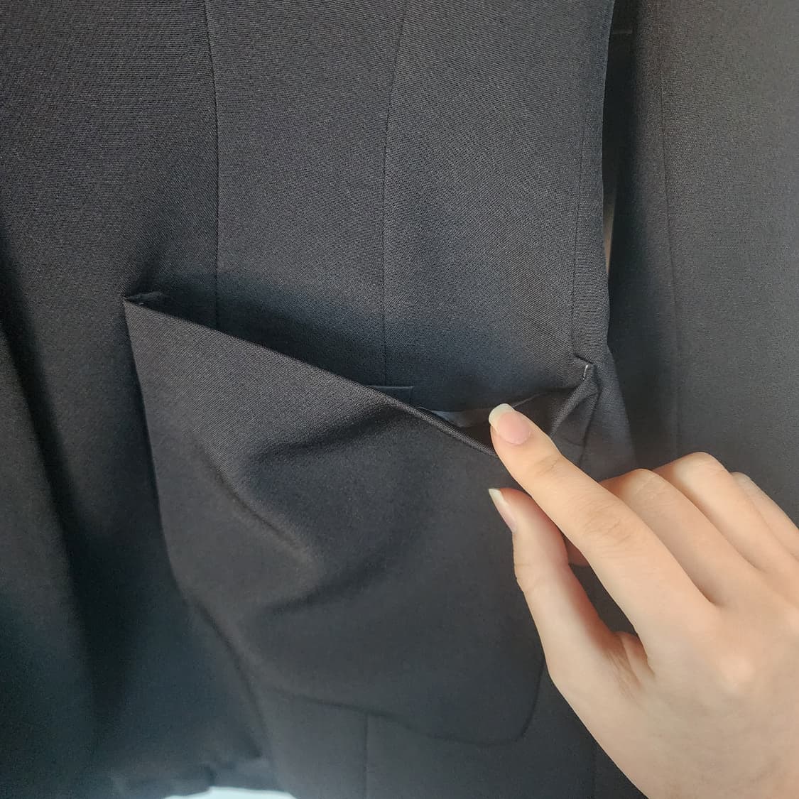 제너럴아이디어 블랙 여성 자켓 상품이미지5