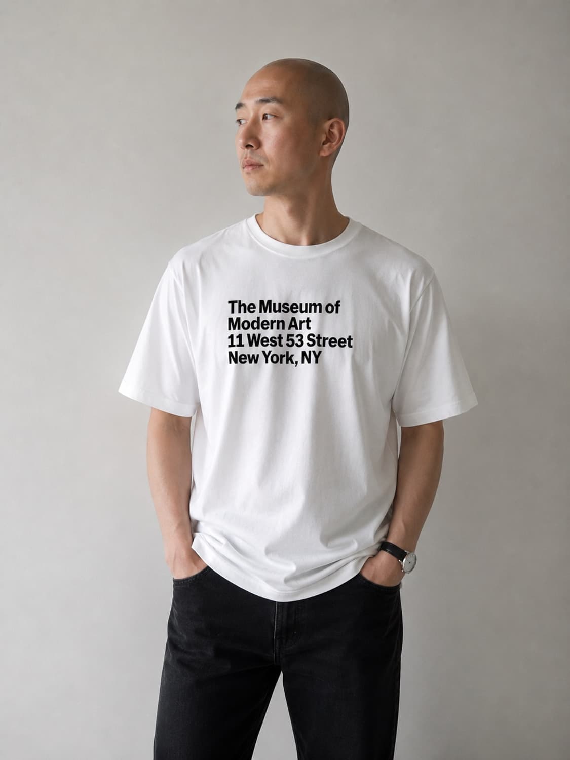 [미품] MOMA 뉴욕 어드레스 티셔츠 상품이미지1