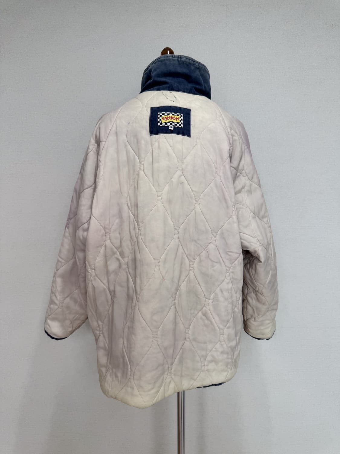 Energie 빈티지 데님 후드 패딩 자켓 상품이미지10