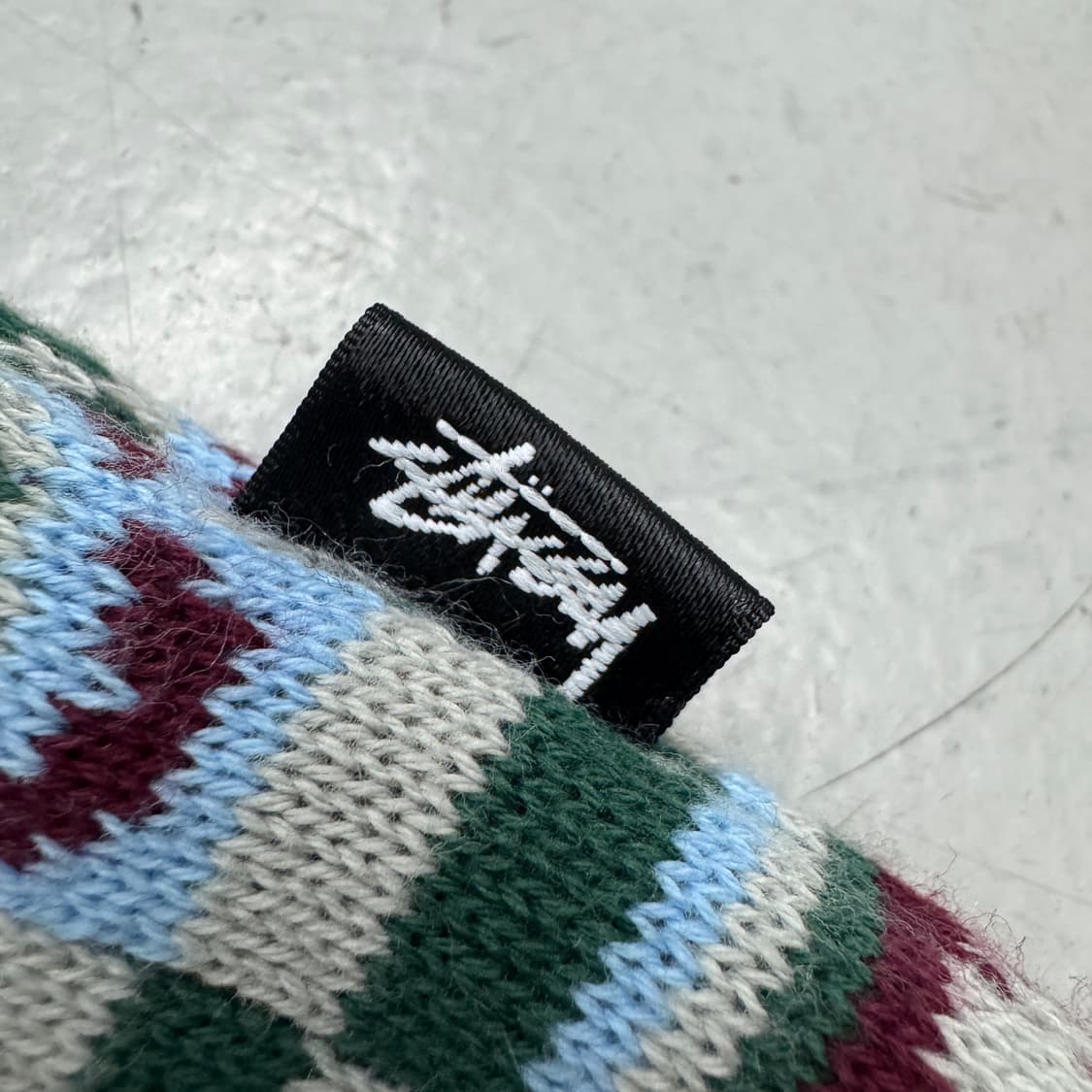 스투시 기자 스웨터 에스닉 니트 베스트  상품이미지4