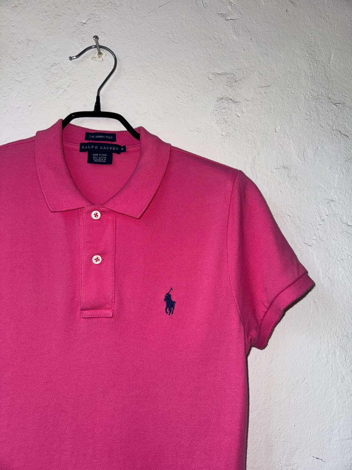 [M]Polo 폴로 핑크 빈팔 카라티 상품이미지3