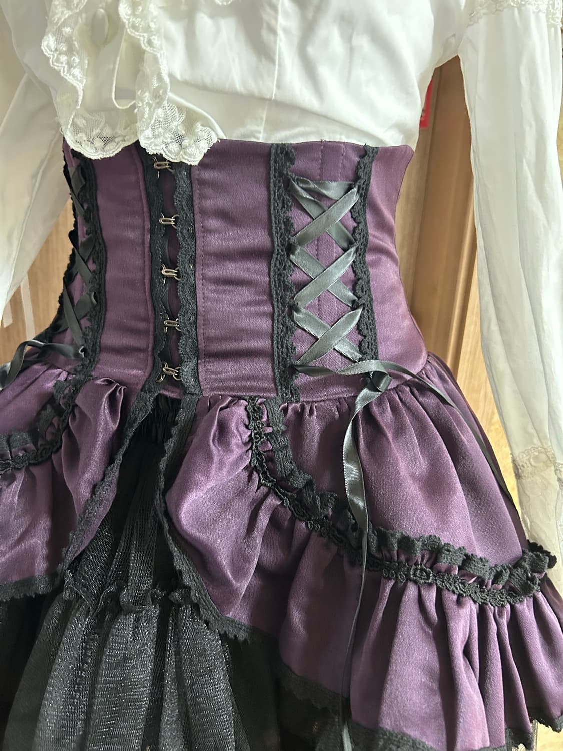 고스고딕공겜다크엔젤메이드 코디 gothic 상품이미지3