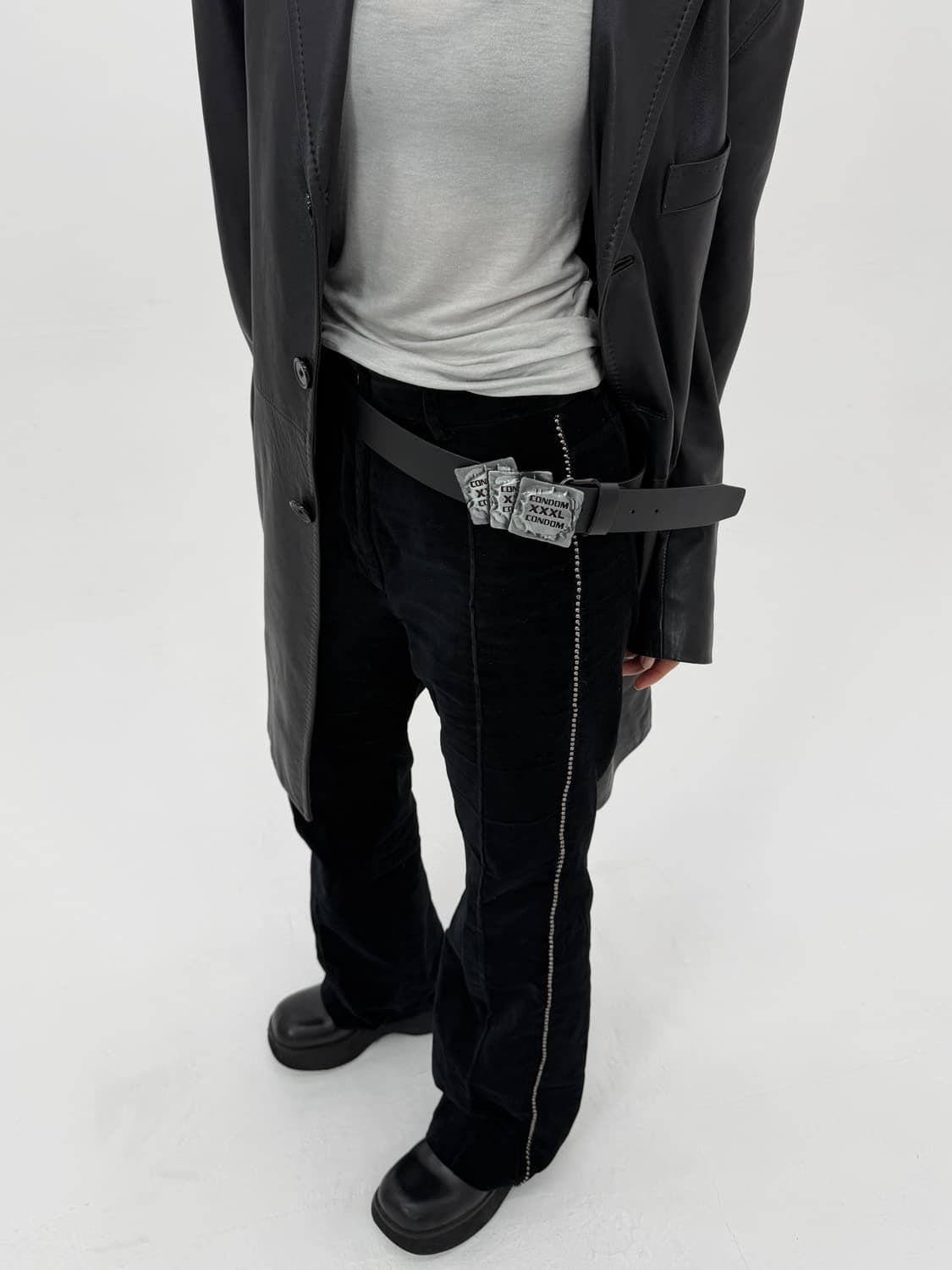 Condom Cow hide belt 상품이미지2