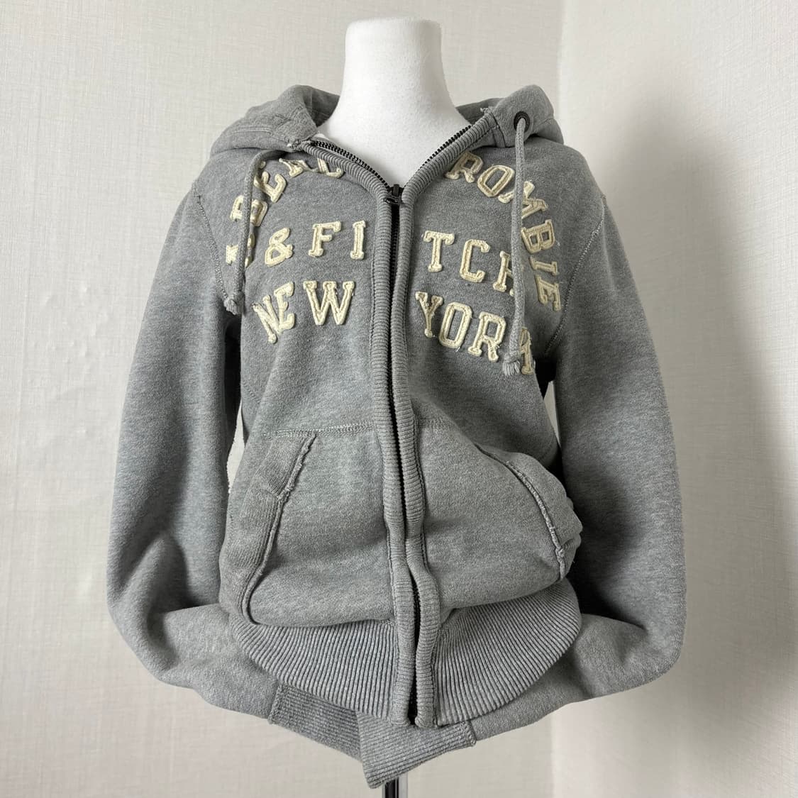 아베크롬비 그레이 후드집업 상품이미지1