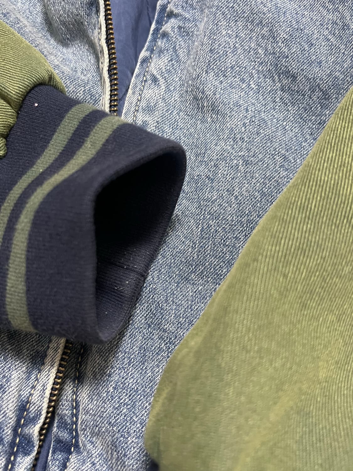 디스이즈네버댓 데님바시티자켓 L 상품이미지5