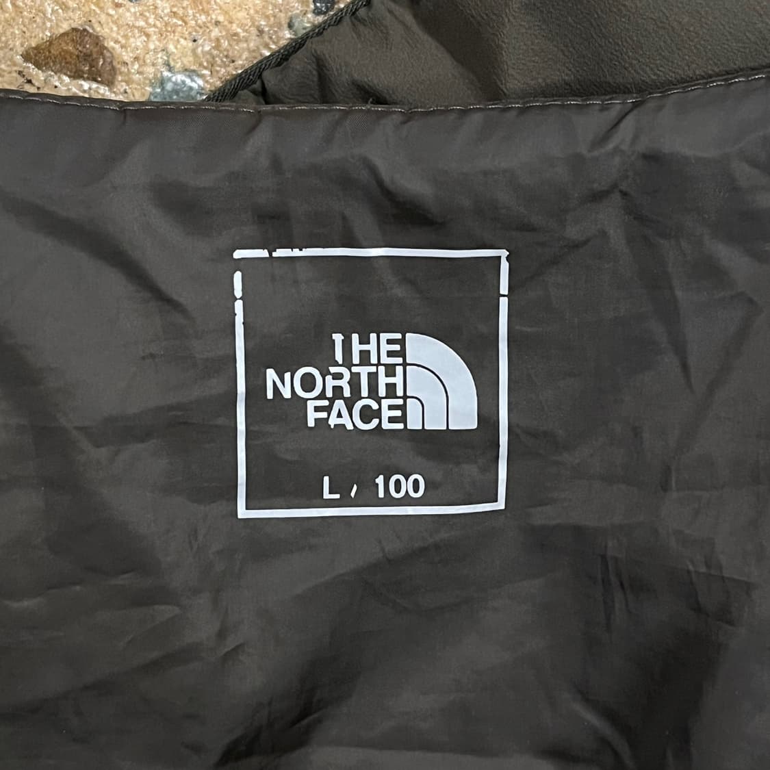 [정품/L] 노스페이스 그린 패딩 자켓 b8 상품이미지4
