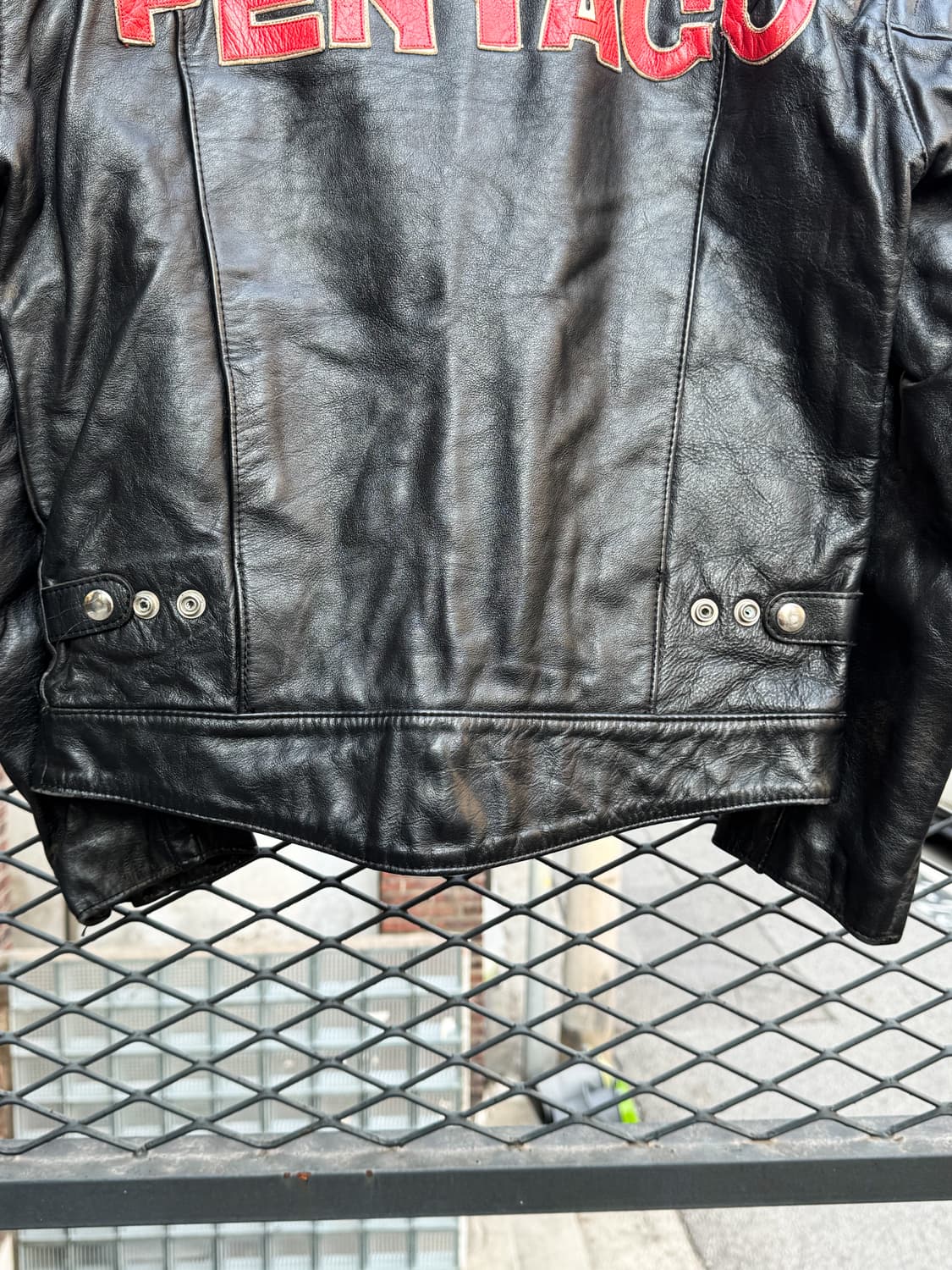 70’s Mars –  Leather Rider Jacket 상품이미지7