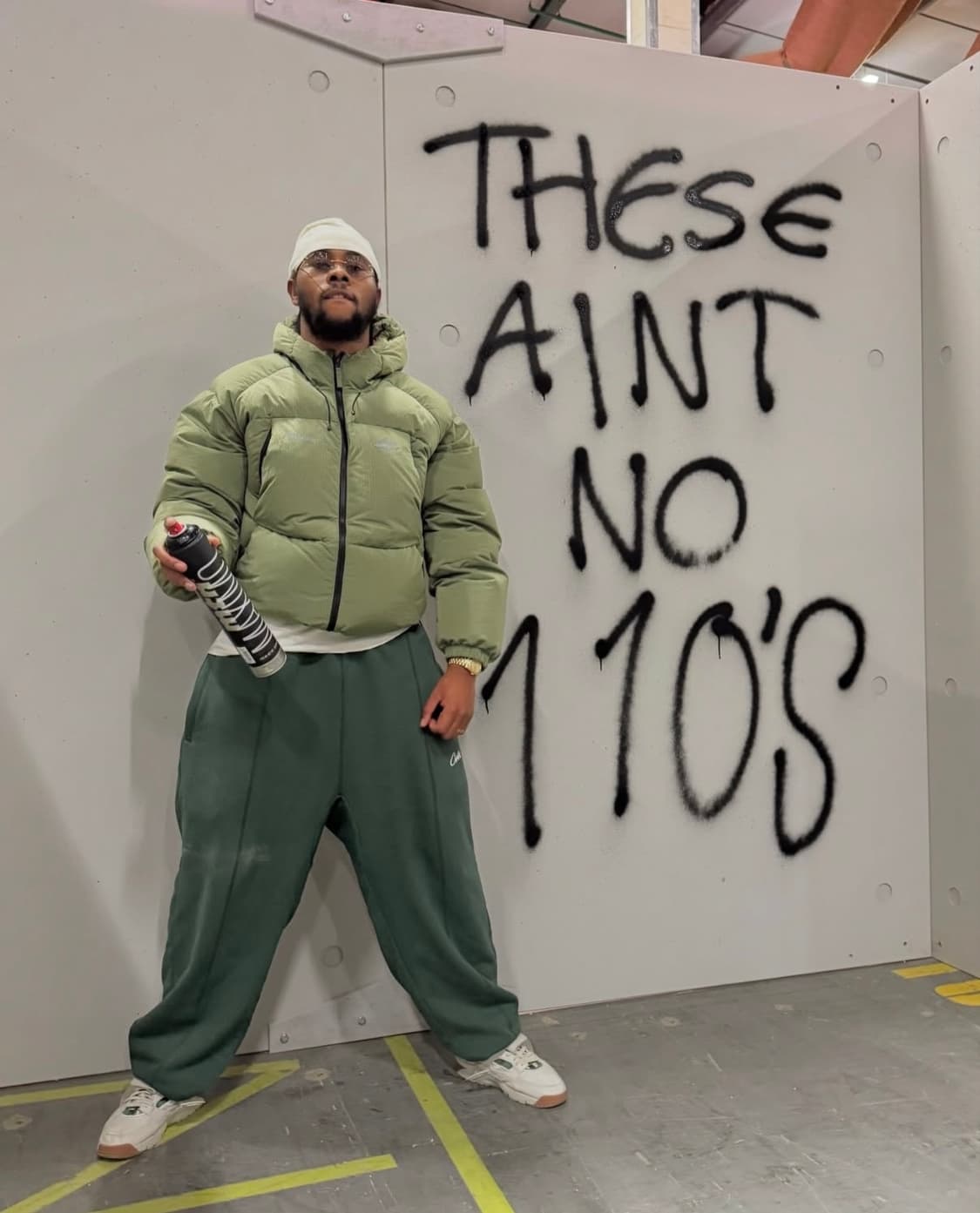 Corteiz 코르테이즈 HMP V2 스웻팬츠 포레스트 그린 상품이미지5