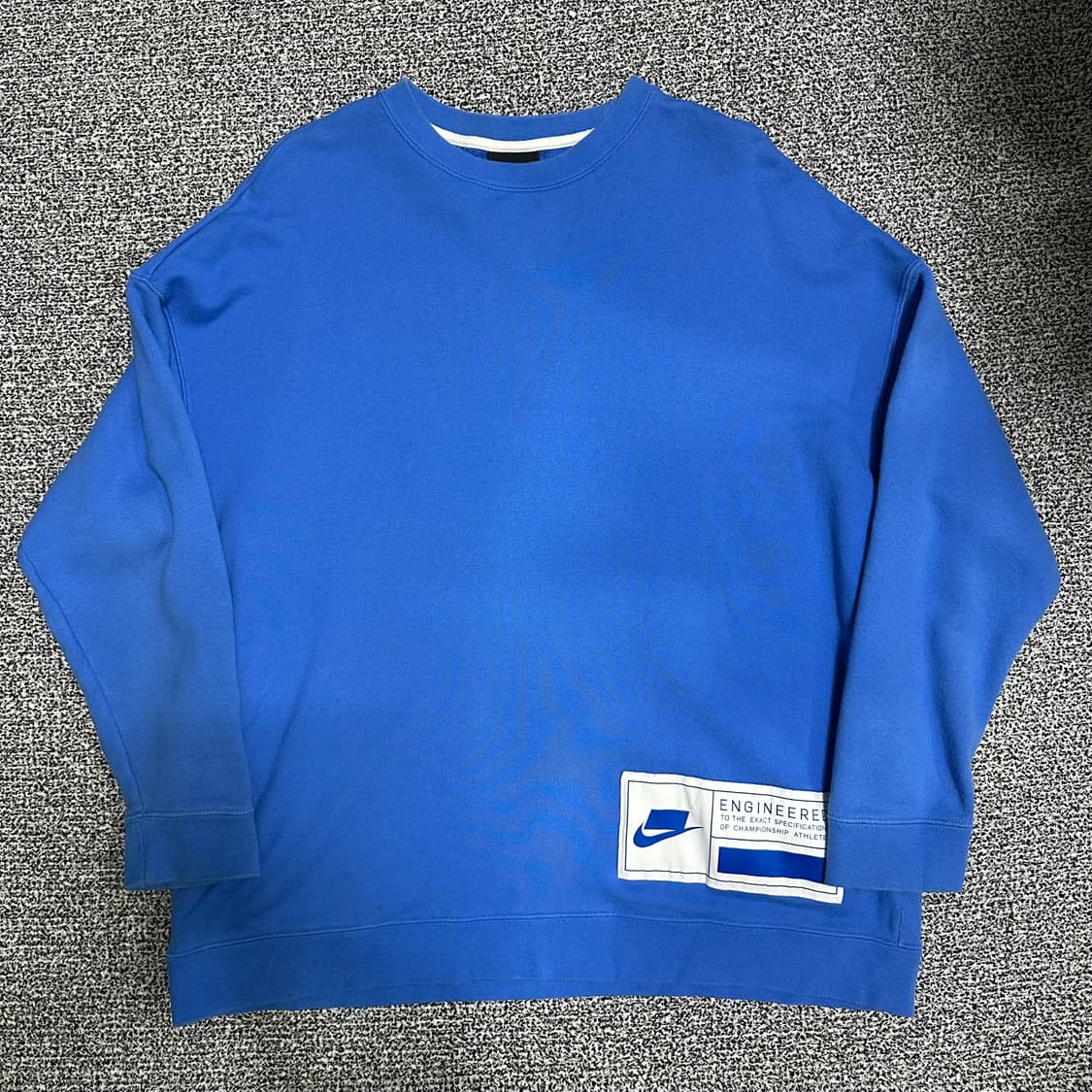 (105추천) 나이키 블루 맨투맨 티셔츠 상품이미지1