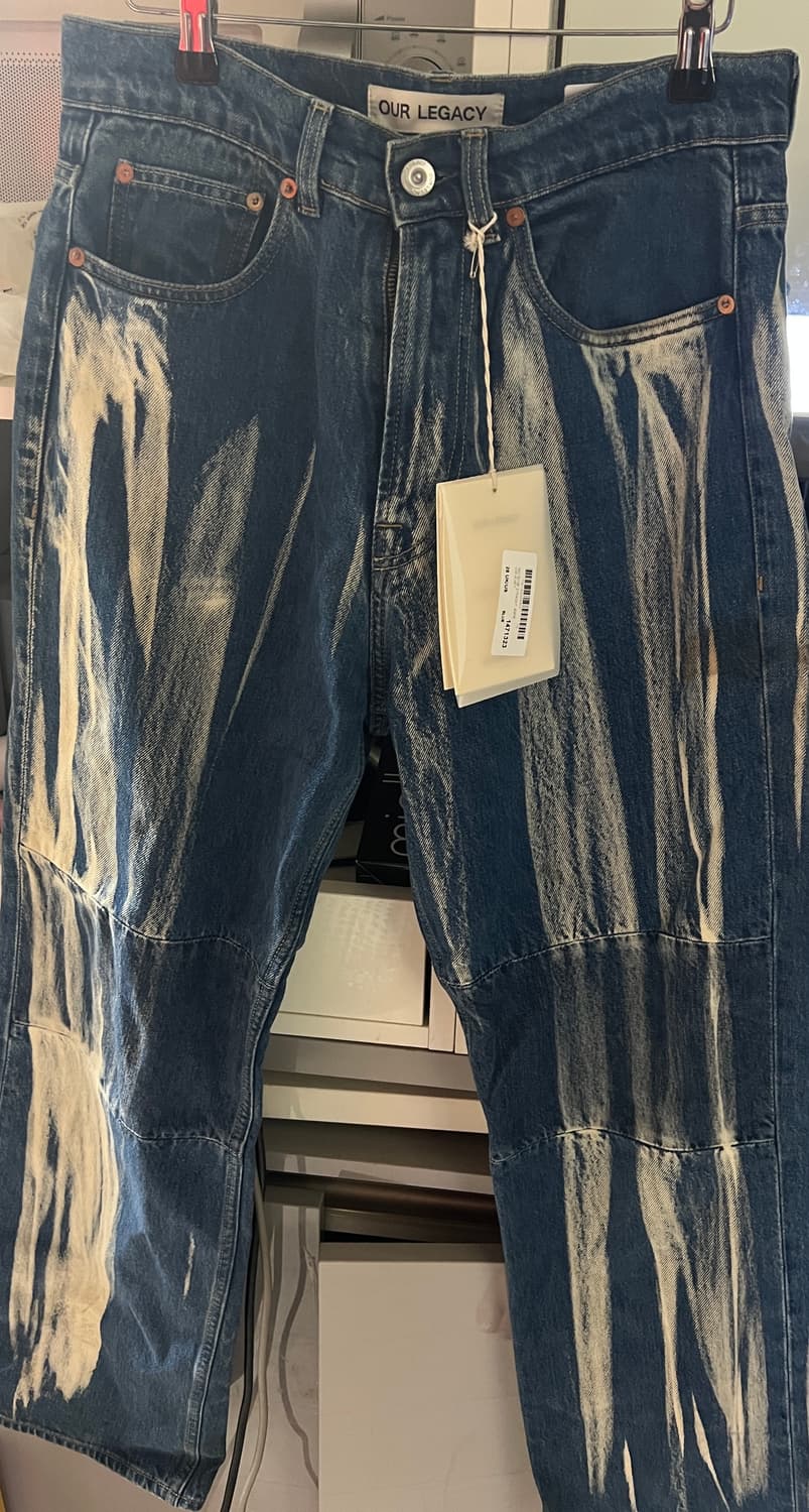 급처)아워레가시 써드컷 글래스 블리치 데님 28 상품이미지1