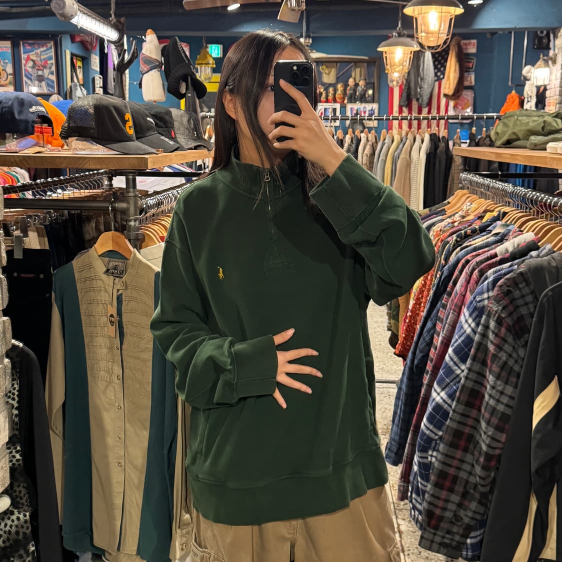 RALPH LAUREN POLO 랄프로렌 폴로 폴라 집업 맨투맨
 상품이미지3