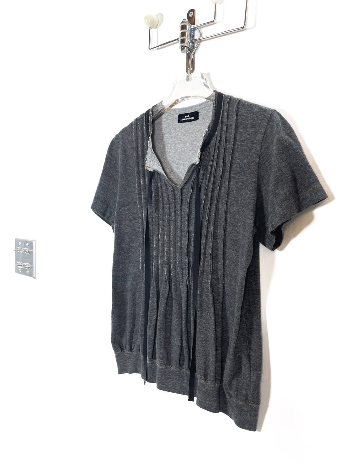 꼼데가르송 트리콧 리본 반팔티셔츠 상품이미지4