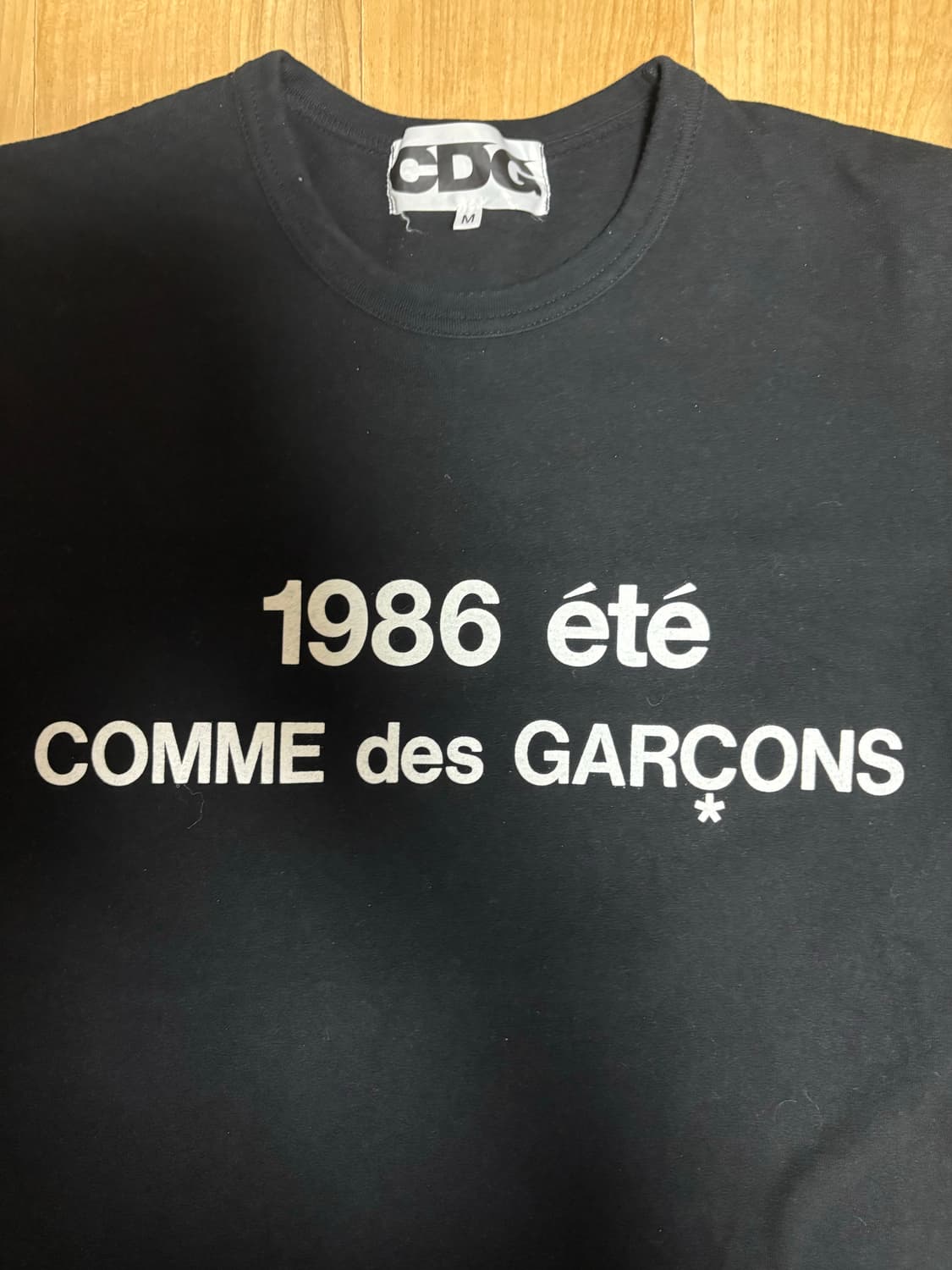 [M]꼼데가르송 CDG 1986 반팔 백화점판 상품이미지2