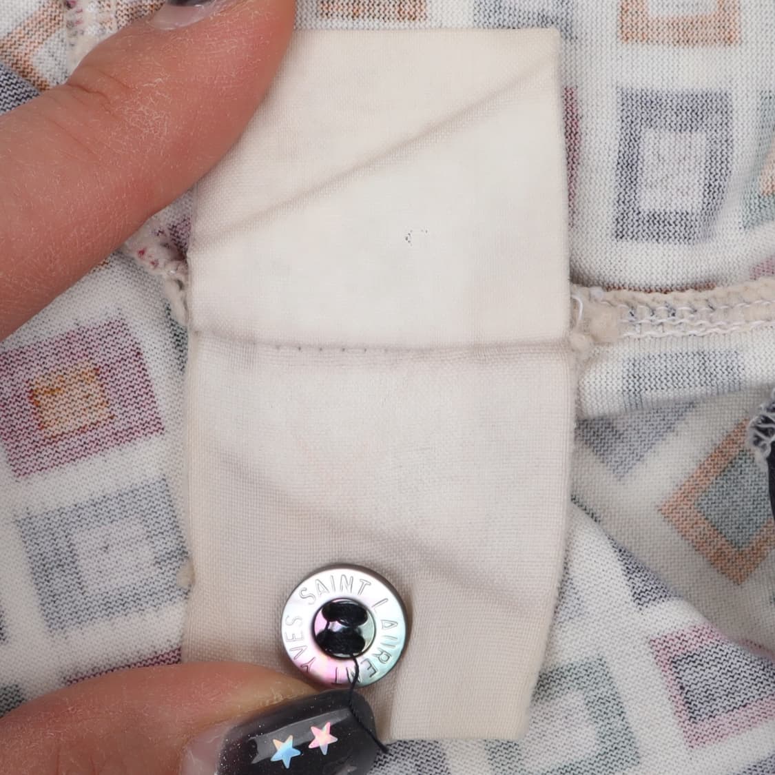 입생로랑 뿌르 옴므 스퀘어 패턴 pk 티셔츠 상품이미지10