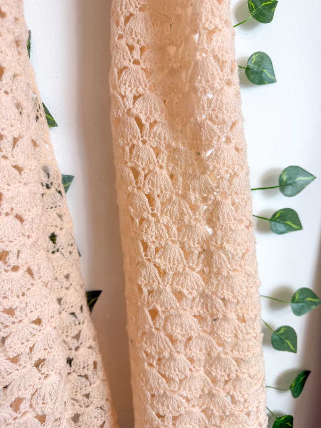 피치 뜨개 머플러 상품이미지4