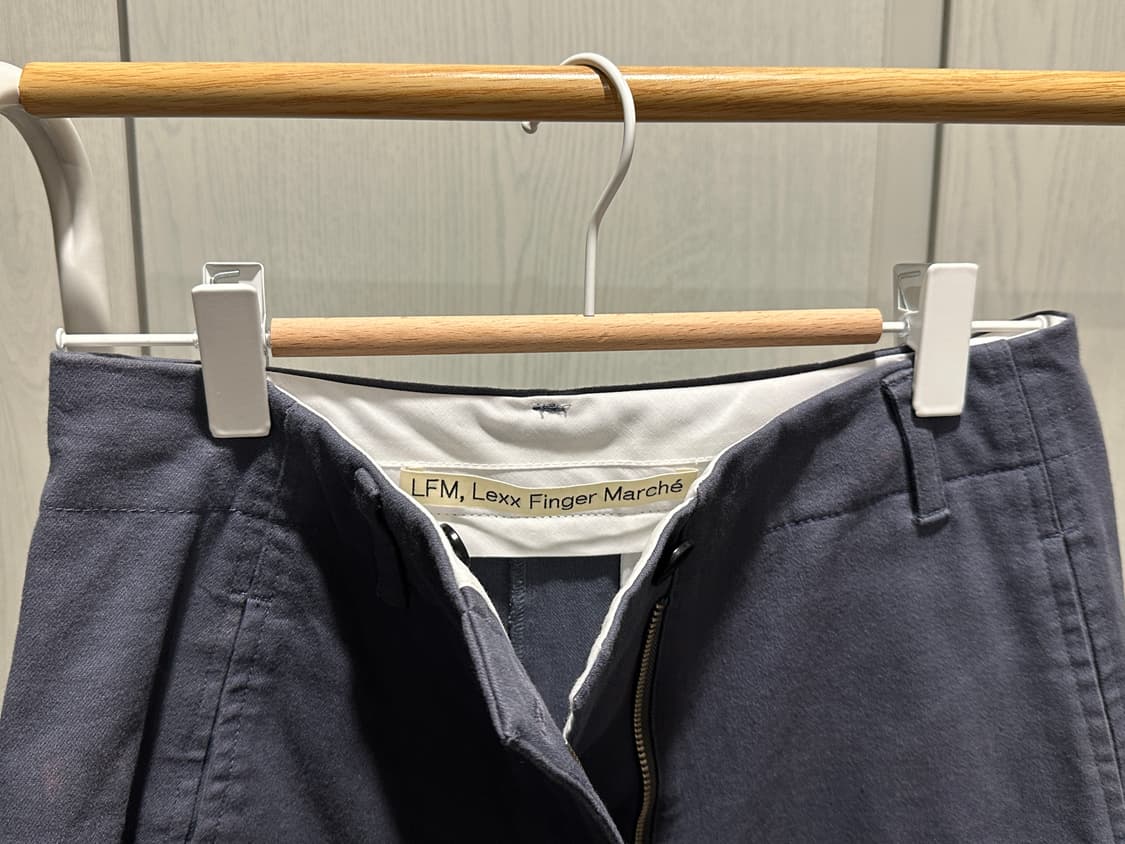 <엘에프엠 > Wide Leg Cotton Trouser (Gray) s 상품이미지5