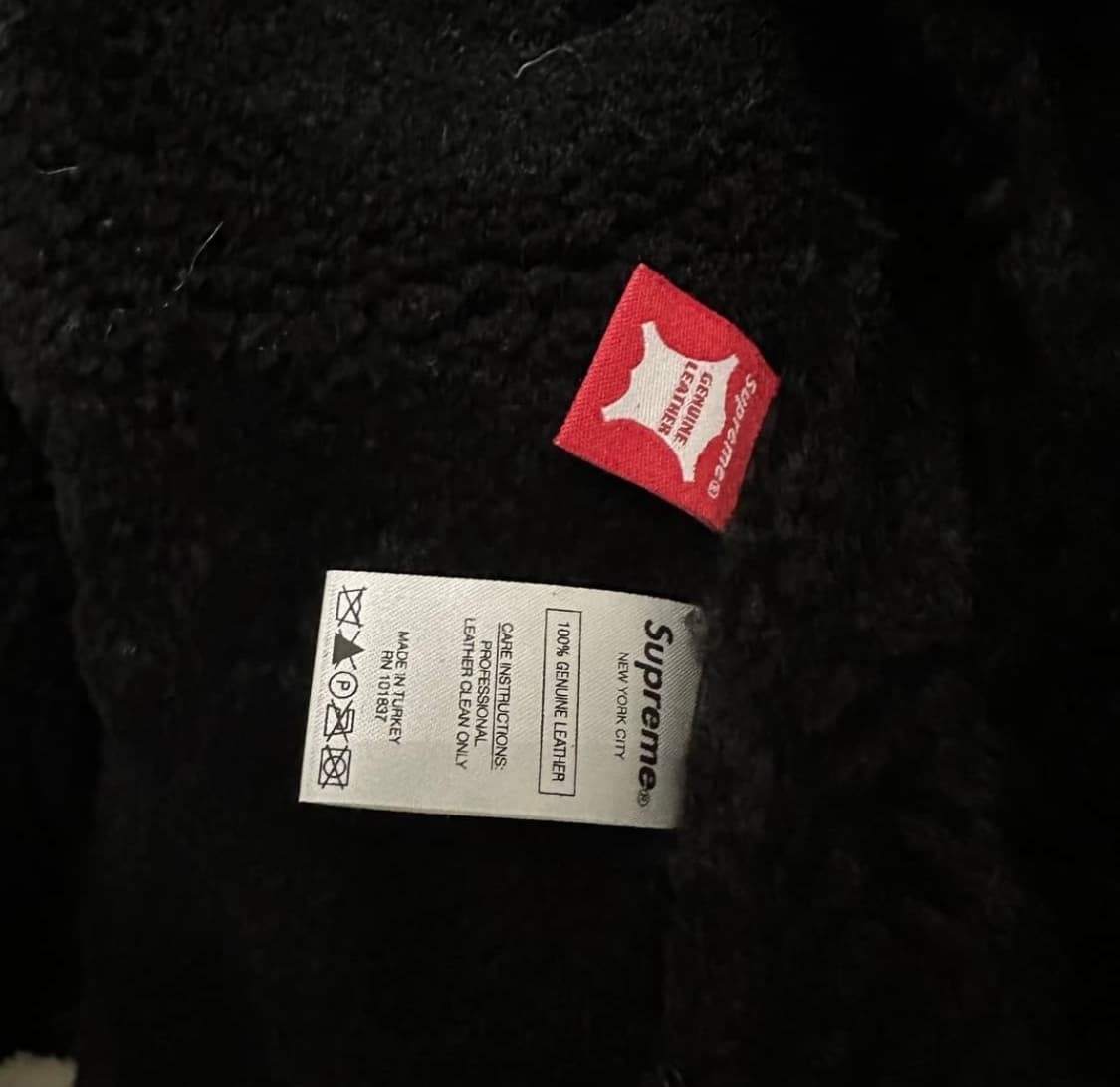 슈프림 패치웍 셰어링 B-3 자켓 상품이미지5