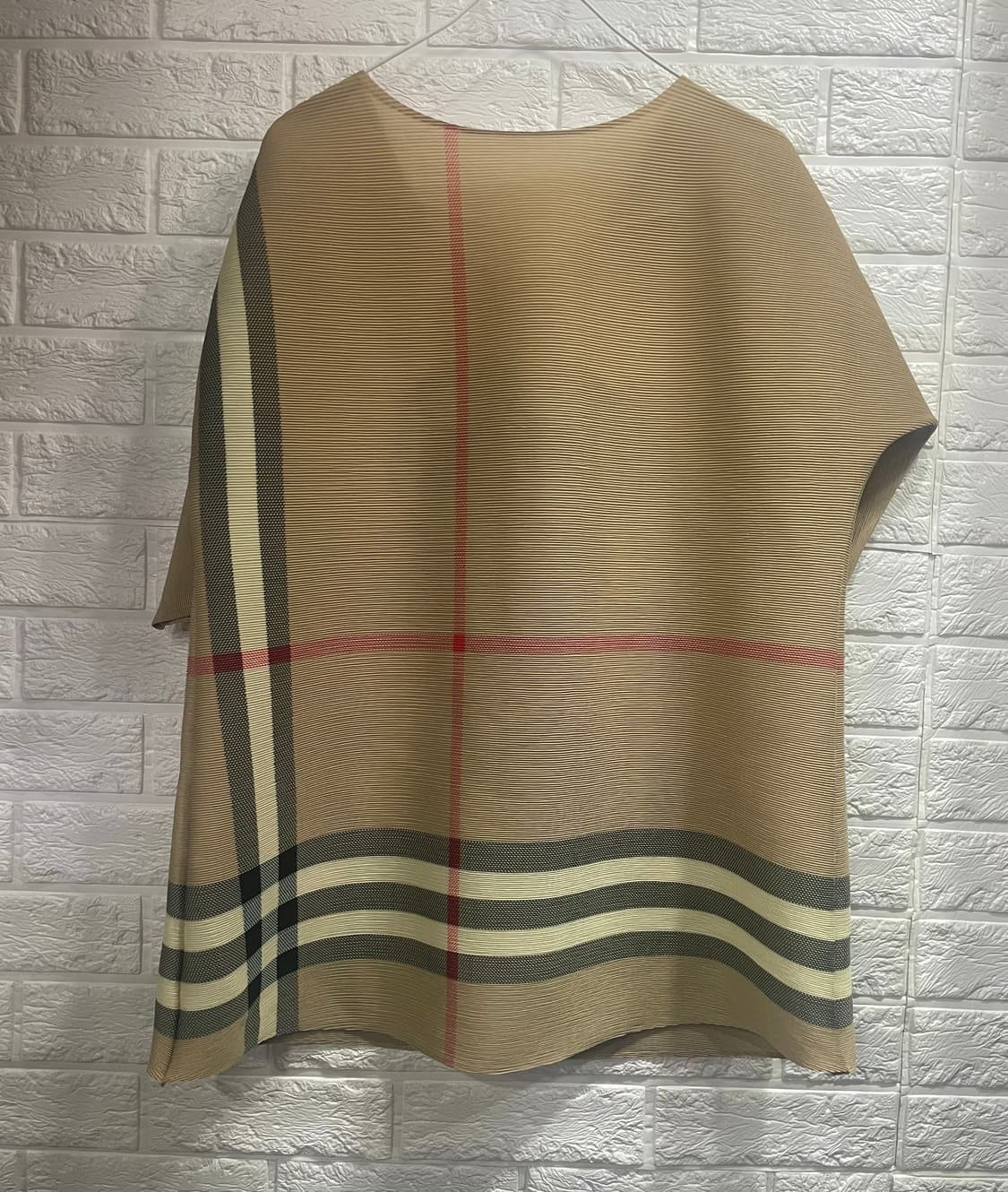 수입 플리츠티셔츠 쭈글이티셔츠:) 상품이미지2