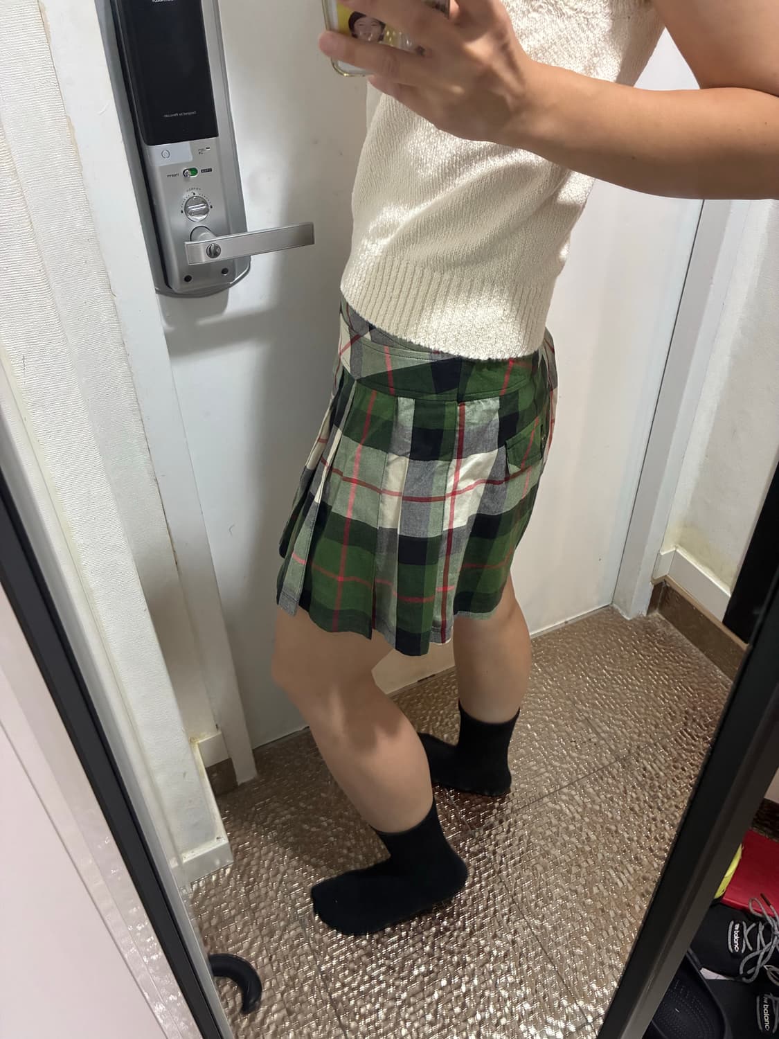 버버리 블루라벨 치마바지 38사이즈 상품이미지6