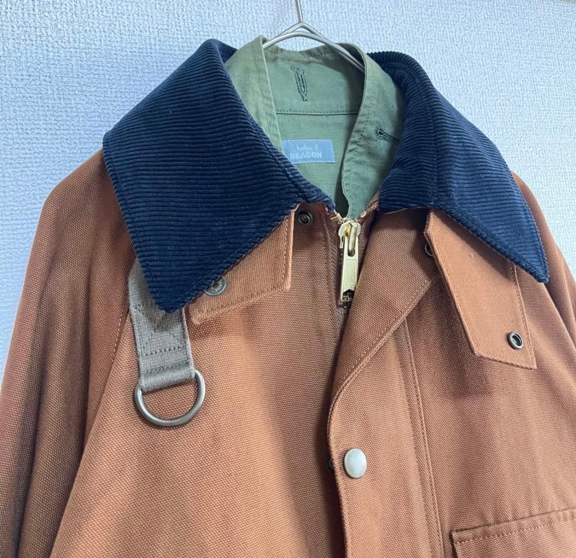 kolor beacon 20aw 레이어드 도킹 자켓 상품이미지3