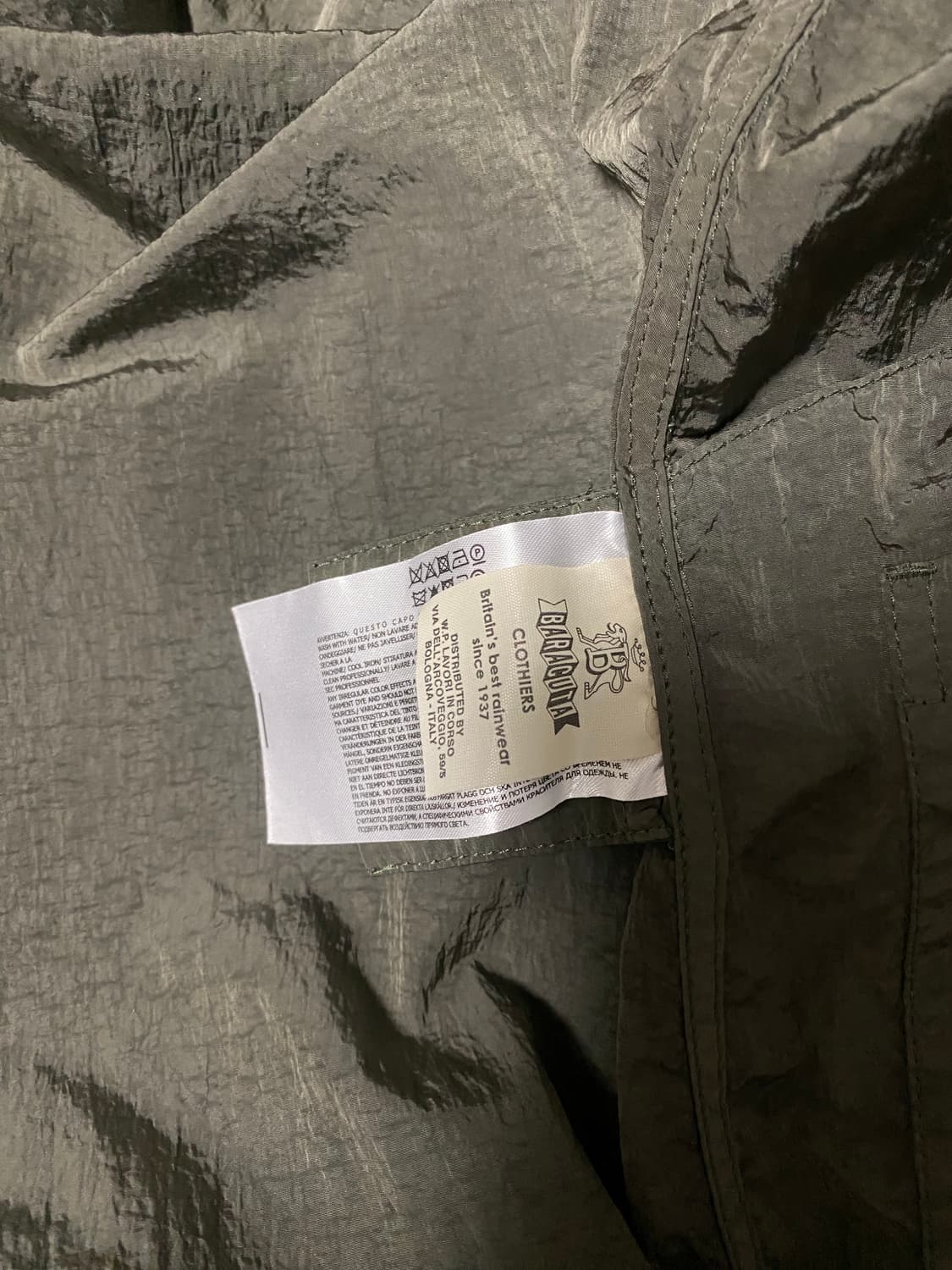 바라쿠타 나일론 후드 붐버자켓 상품이미지7